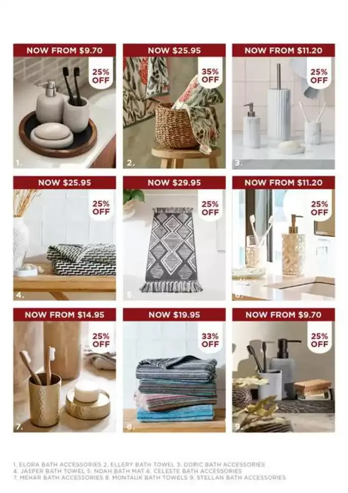 Mid Season Catalogue - Catalogue valid from 24 March to 27 April 2025 - page 33