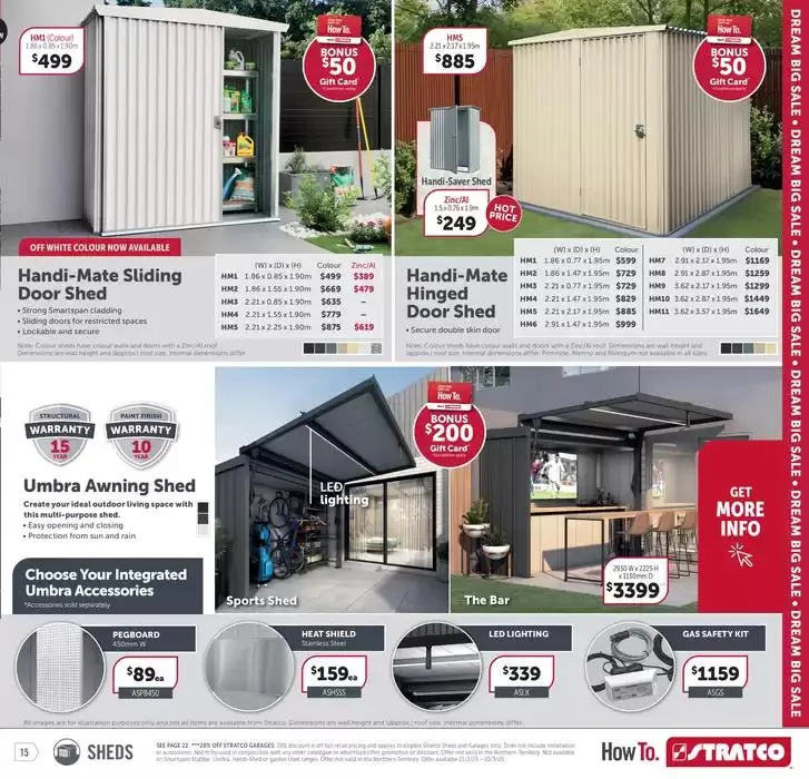 Dream Big Sale - Catalogue valid from 21 February to 20 March 2025 - page 15