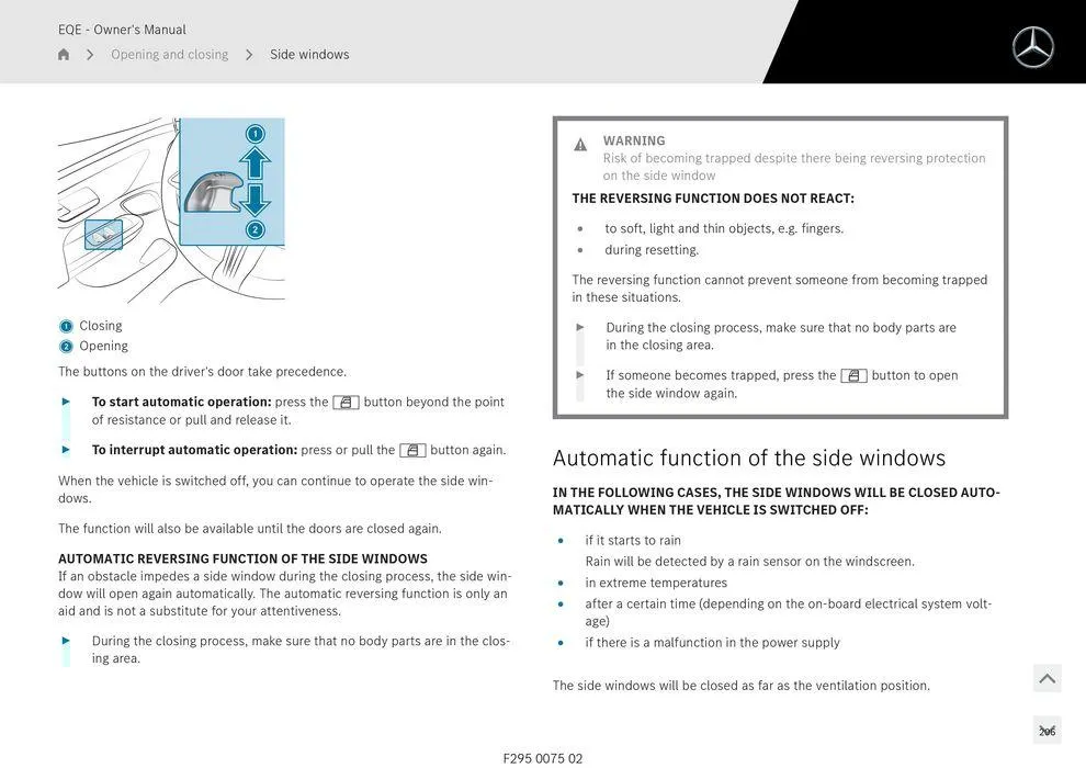EQE Sedan - Catalogue valid from 11 September to 11 September 2025 - page 206
