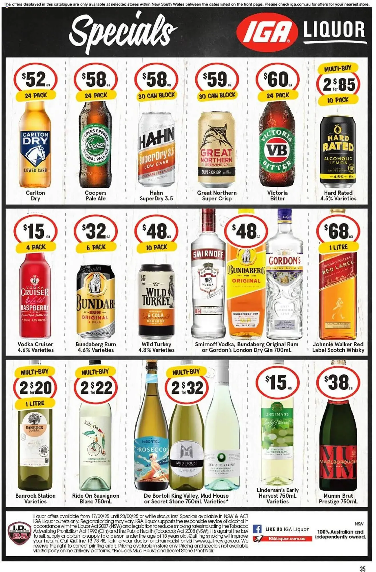 IGA catalogue - Catalogue valid from 17 September to 23 September 2025 - page 34