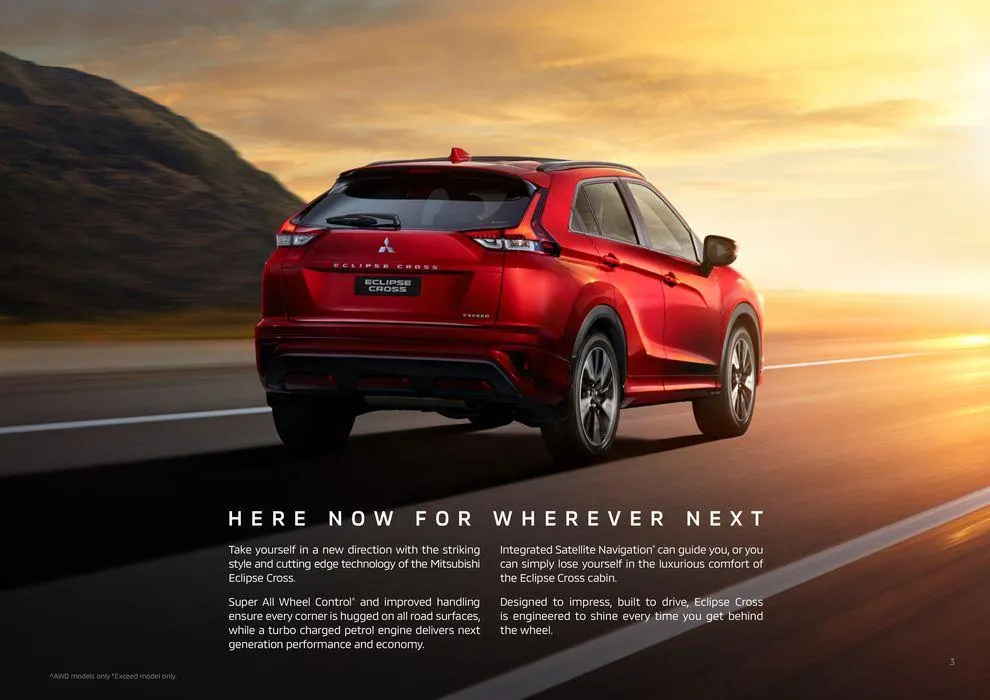 Eclipse Cross - Catalogue valid from 4 April to 31 January 2025 - page 3
