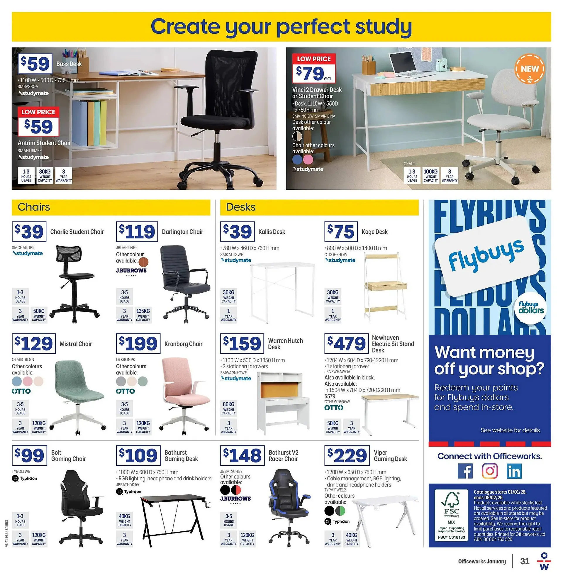 Officeworks catalogue - Catalogue valid from 31 December to 2 February 2026 - page 31