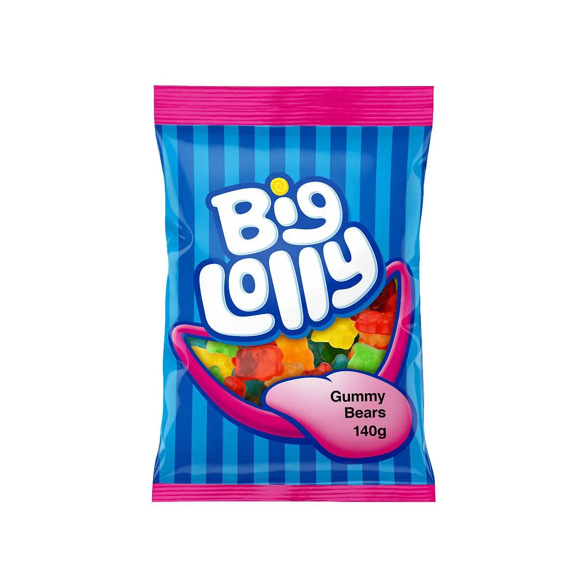 Big Lolly Gummy Bears 140g