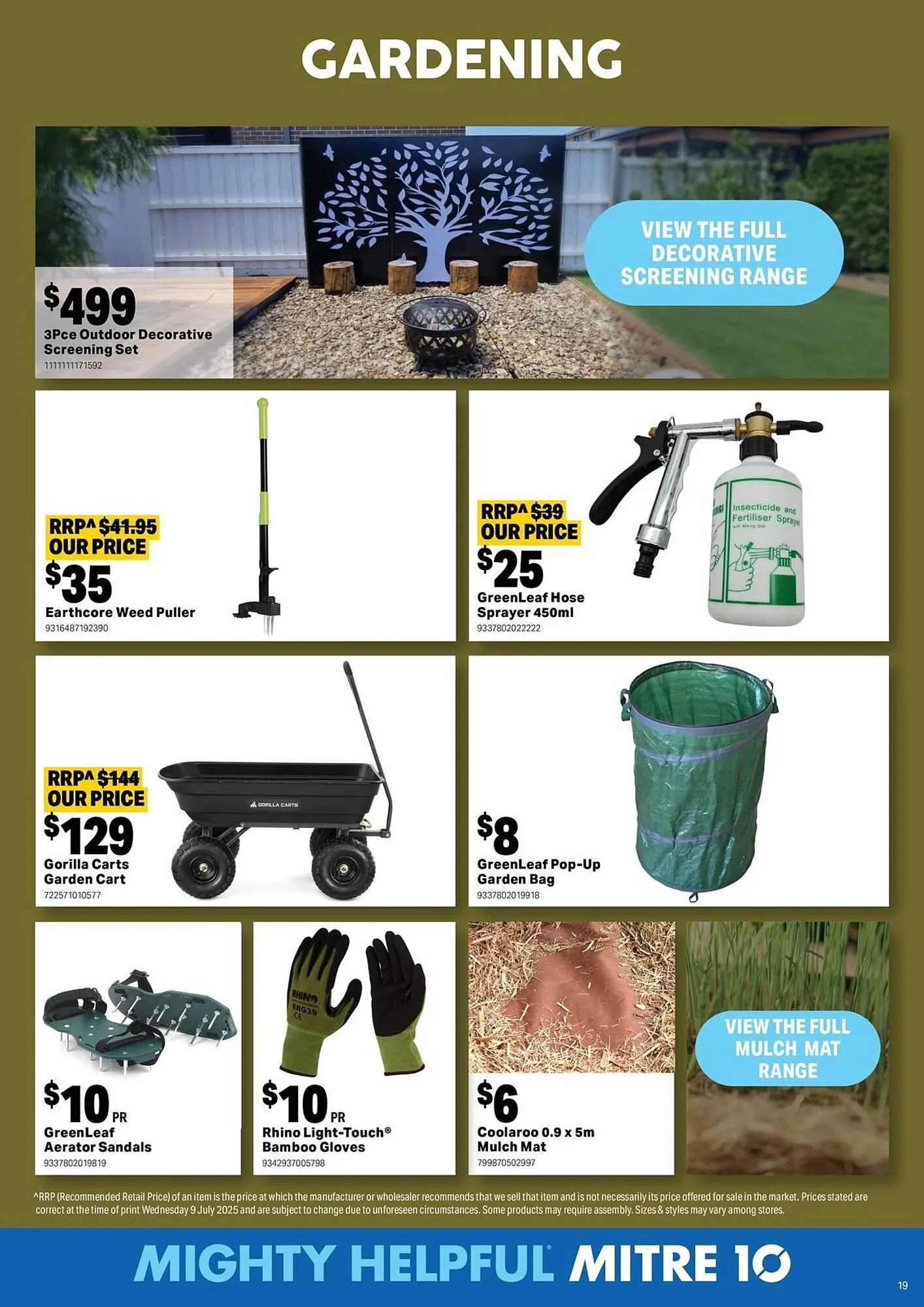 Mitre 10 catalogue - Catalogue valid from 13 August to 7 September 2025 - page 19