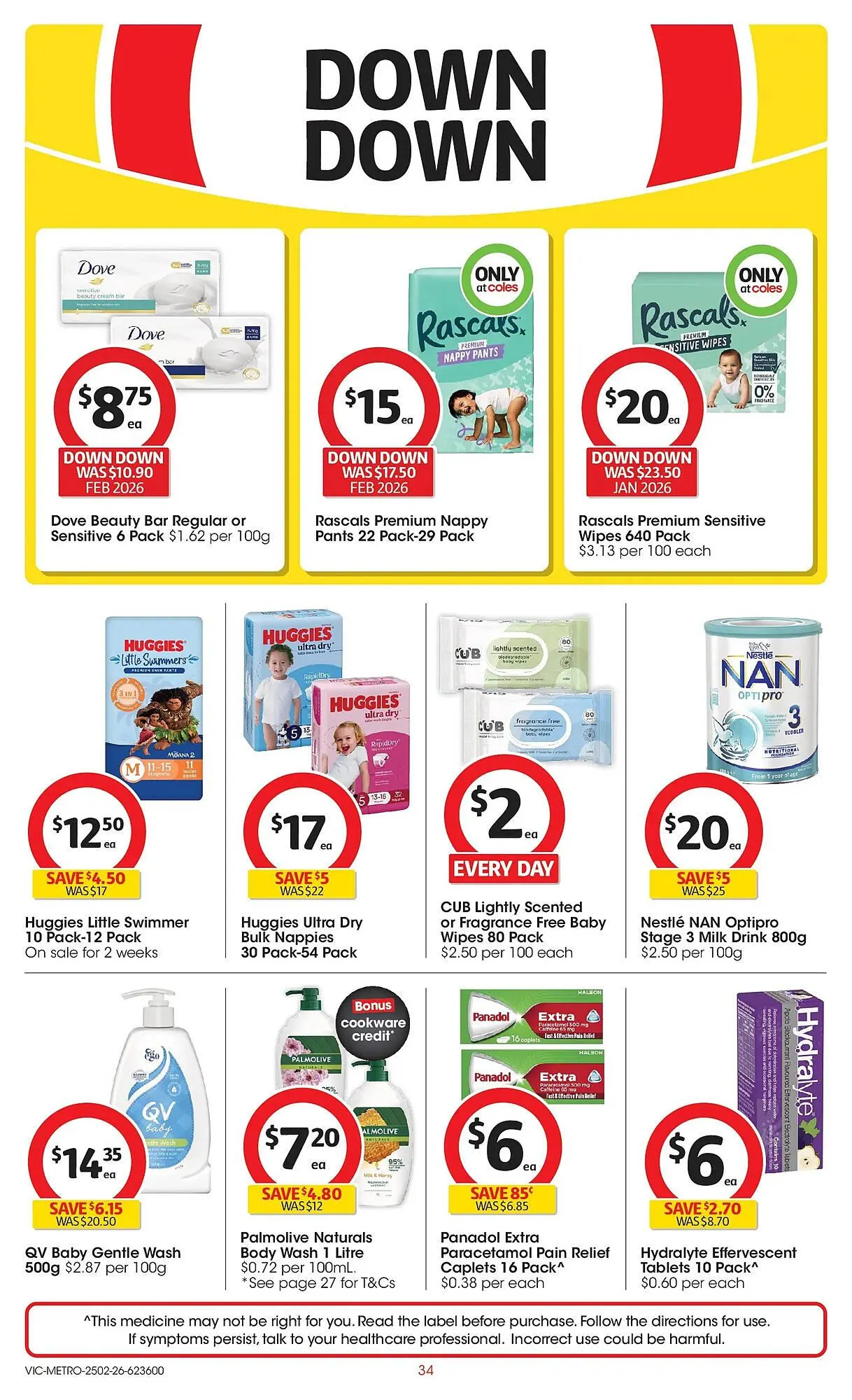 Coles catalogue - Catalogue valid from 25 February to 3 March 2026 - page 34