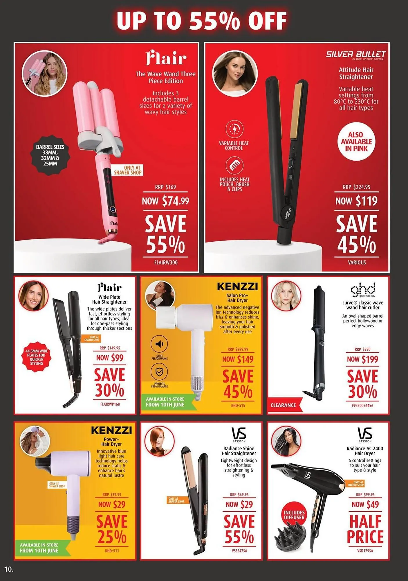 Shaver Shop catalogue - Catalogue valid from 29 May to 1 July 2025 - page 10