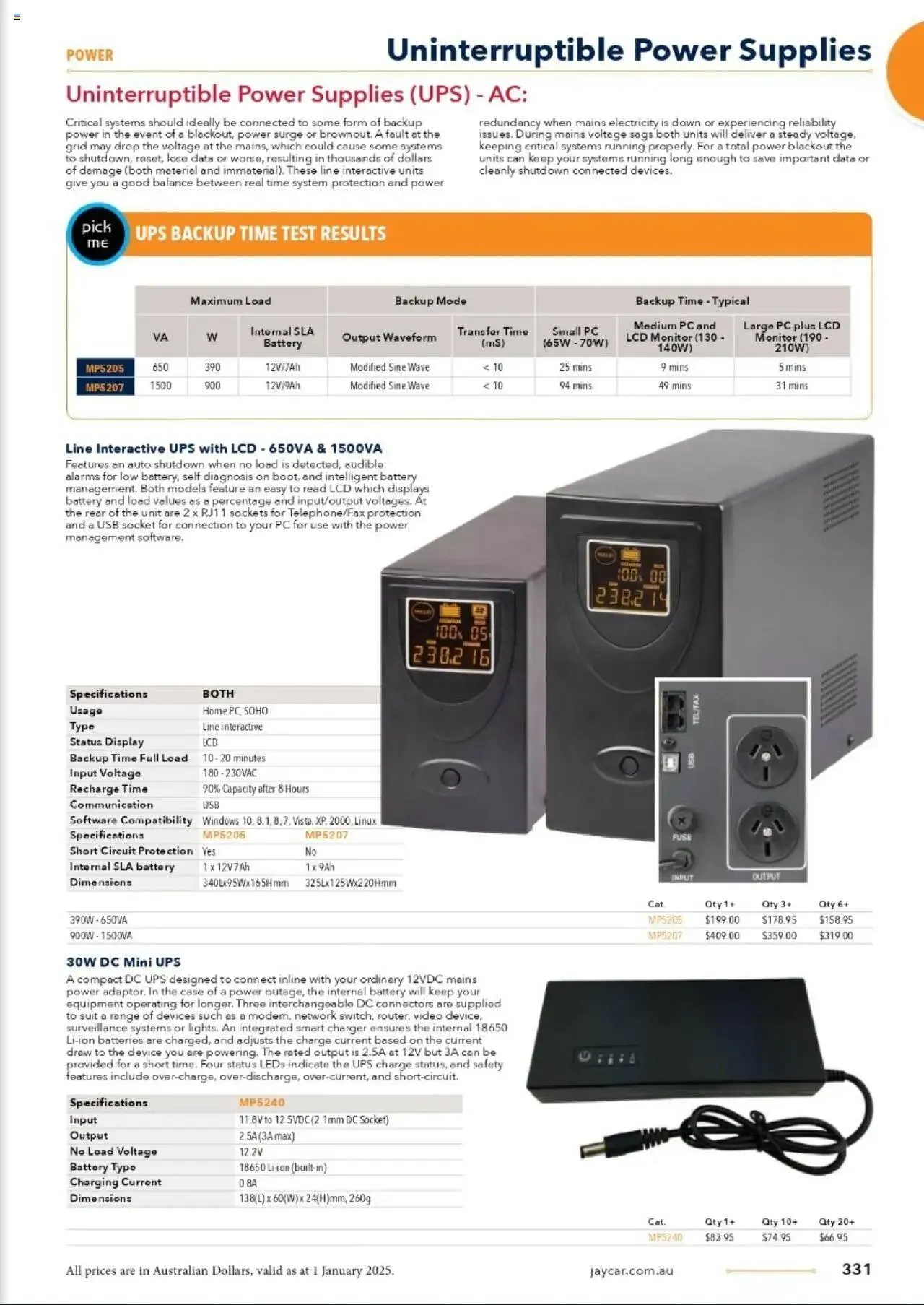 Jaycar Celebrating 40 Years in Electronics - Catalogue valid from 1 January to 29 August 2025 - page 265