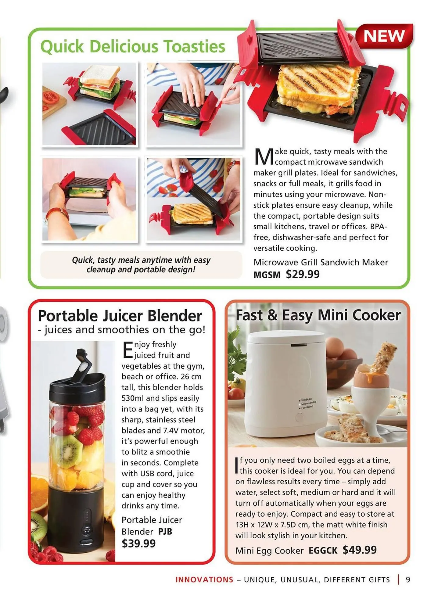 Innovations catalogue - Catalogue valid from 18 November to 6 January 2026 - page 9