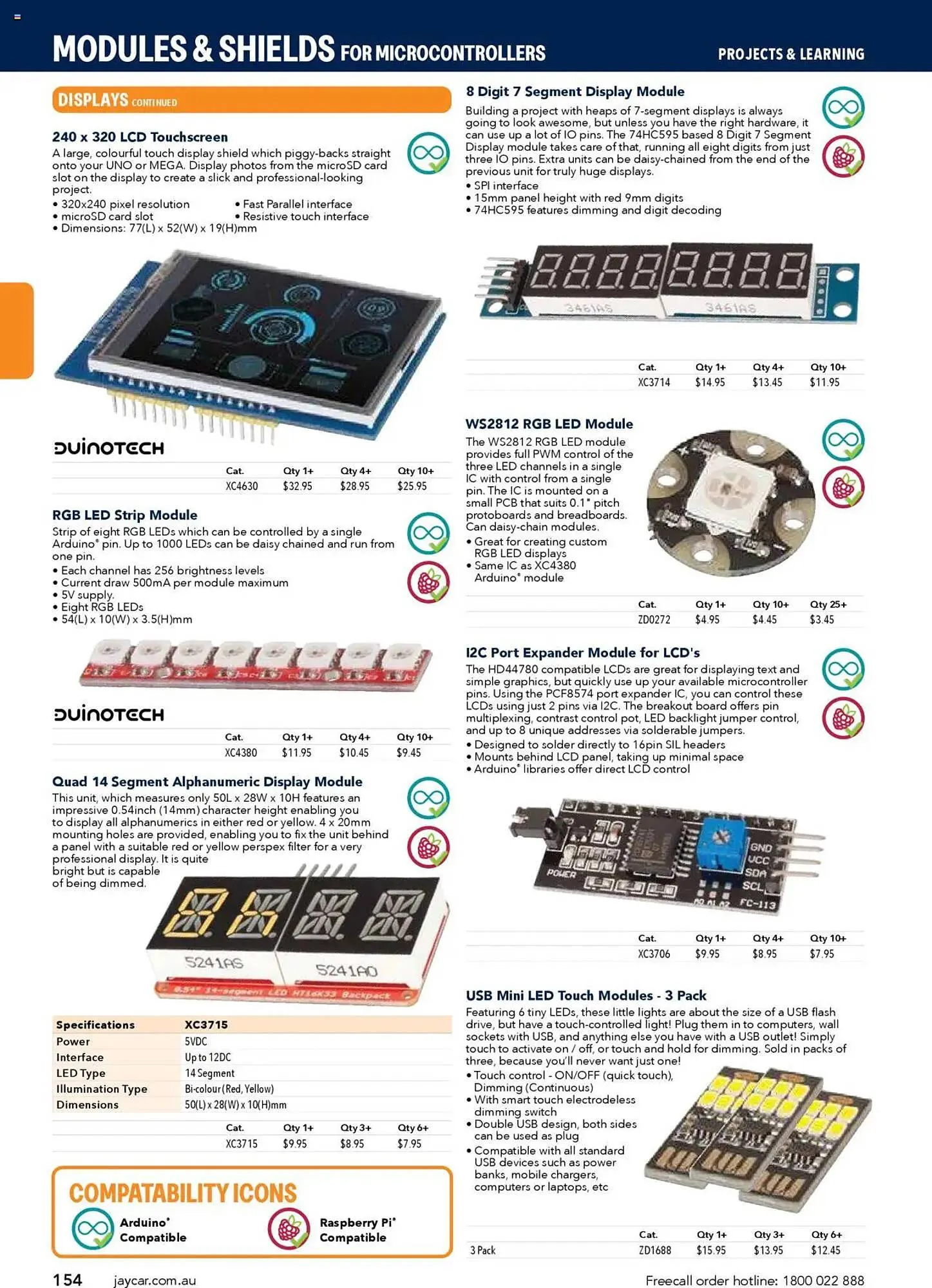 Jaycar Electronics catalogue - Catalogue valid from 8 July to 9 July 2026 - page 154