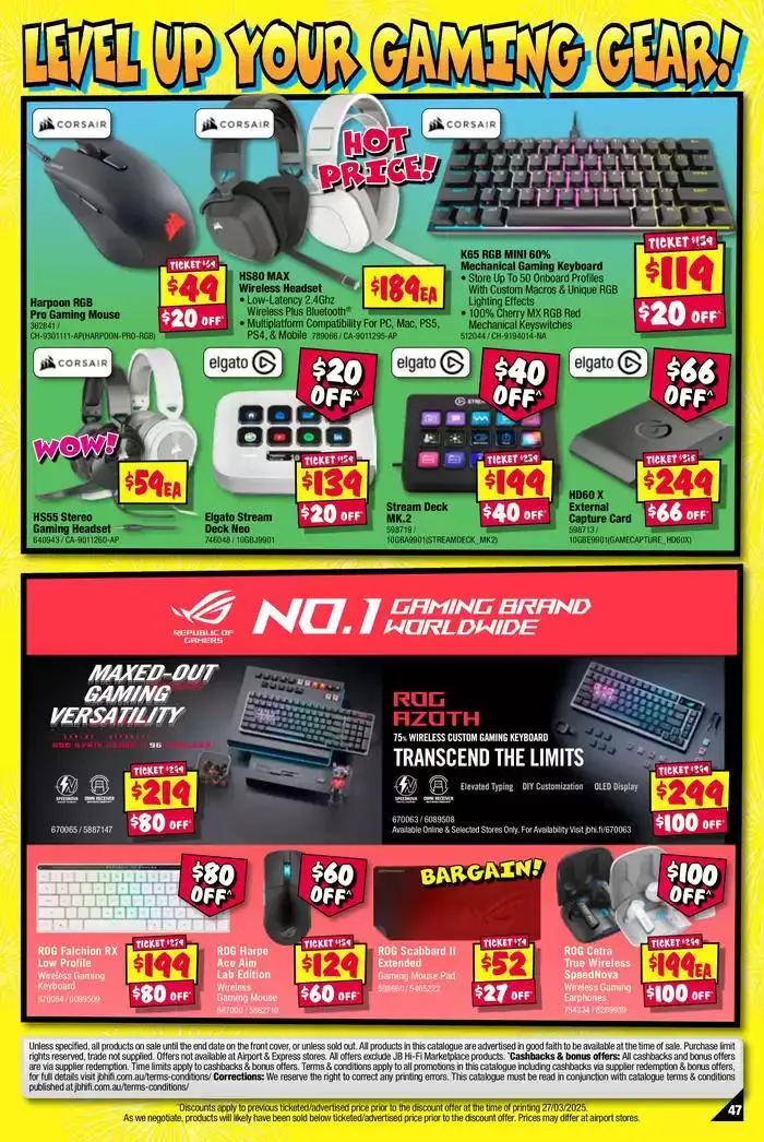 Entertainment Extravaganza! - Catalogue valid from 7 April to 20 April 2025 - page 47