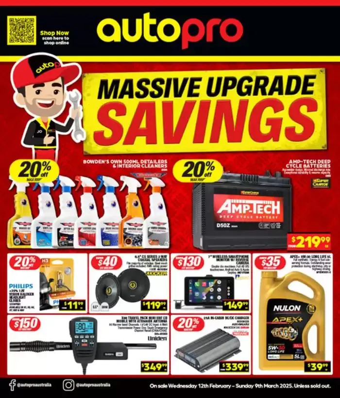 Massive Upgrade Savings - 1