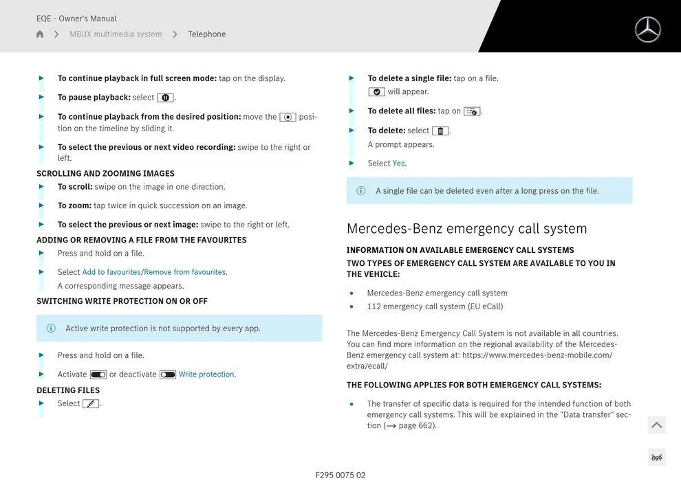 EQE Sedan - Catalogue valid from 11 September to 11 September 2025 - page 659