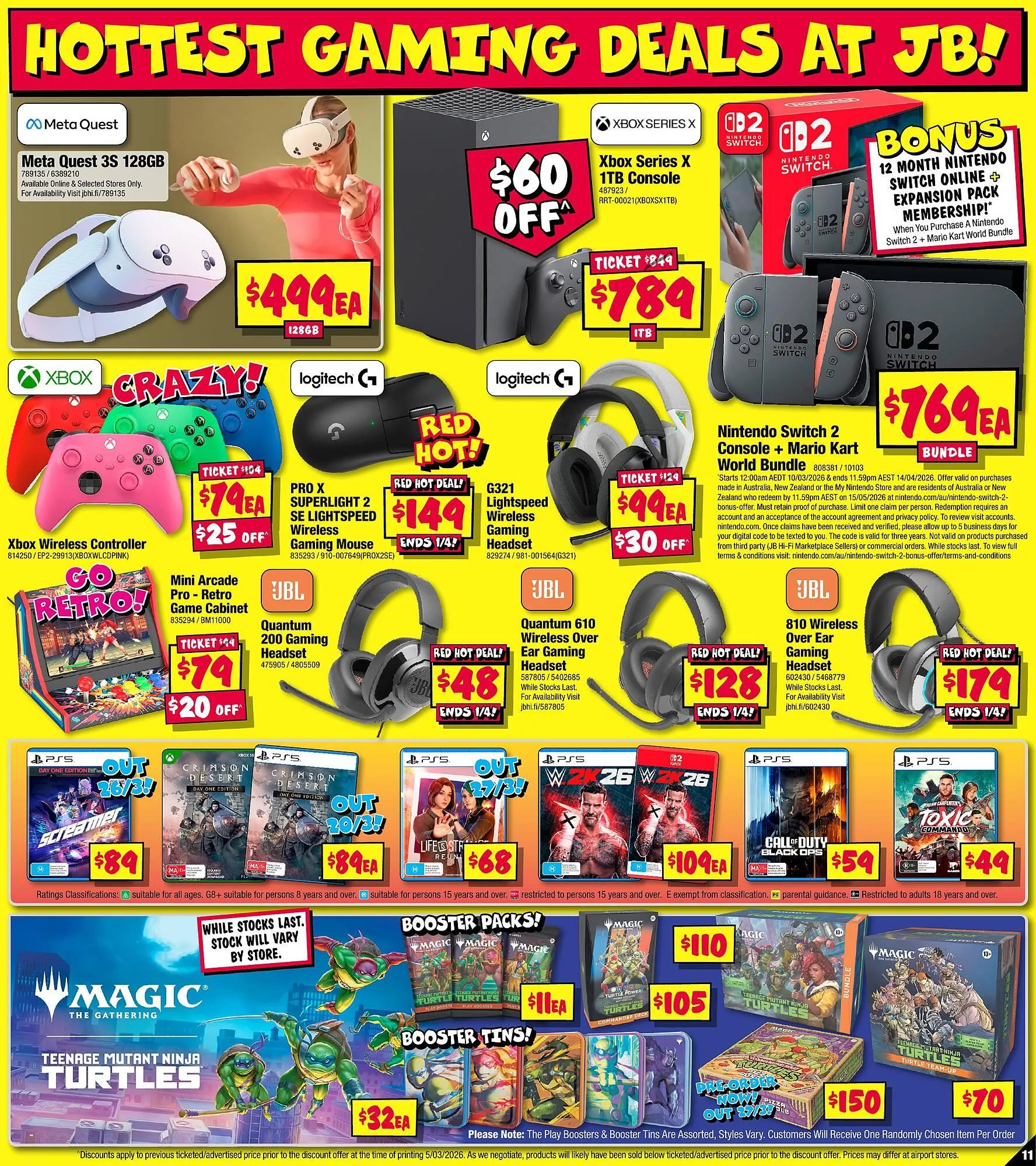 JB Hi-Fi catalogue - Catalogue valid from 19 March to 1 April 2026 - page 11