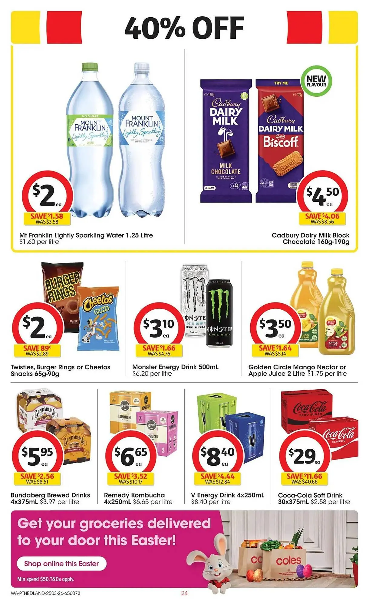Coles catalogue - Catalogue valid from 25 March to 31 March 2026 - page 24