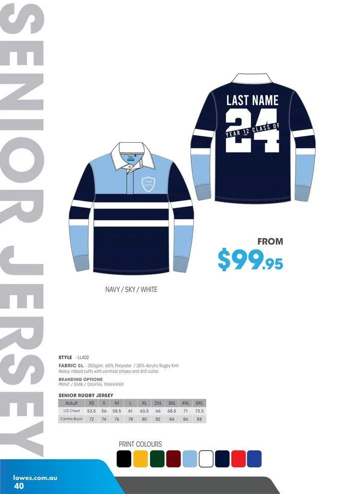 School Leavers 2024 - Catalogue valid from 24 January to 31 December 2024 - page 40