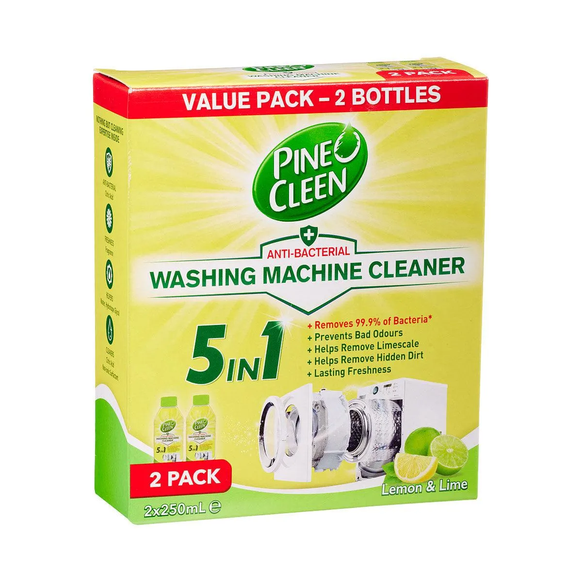 Pine O Cleen Washing Machine Cleaner 250mL 2pk