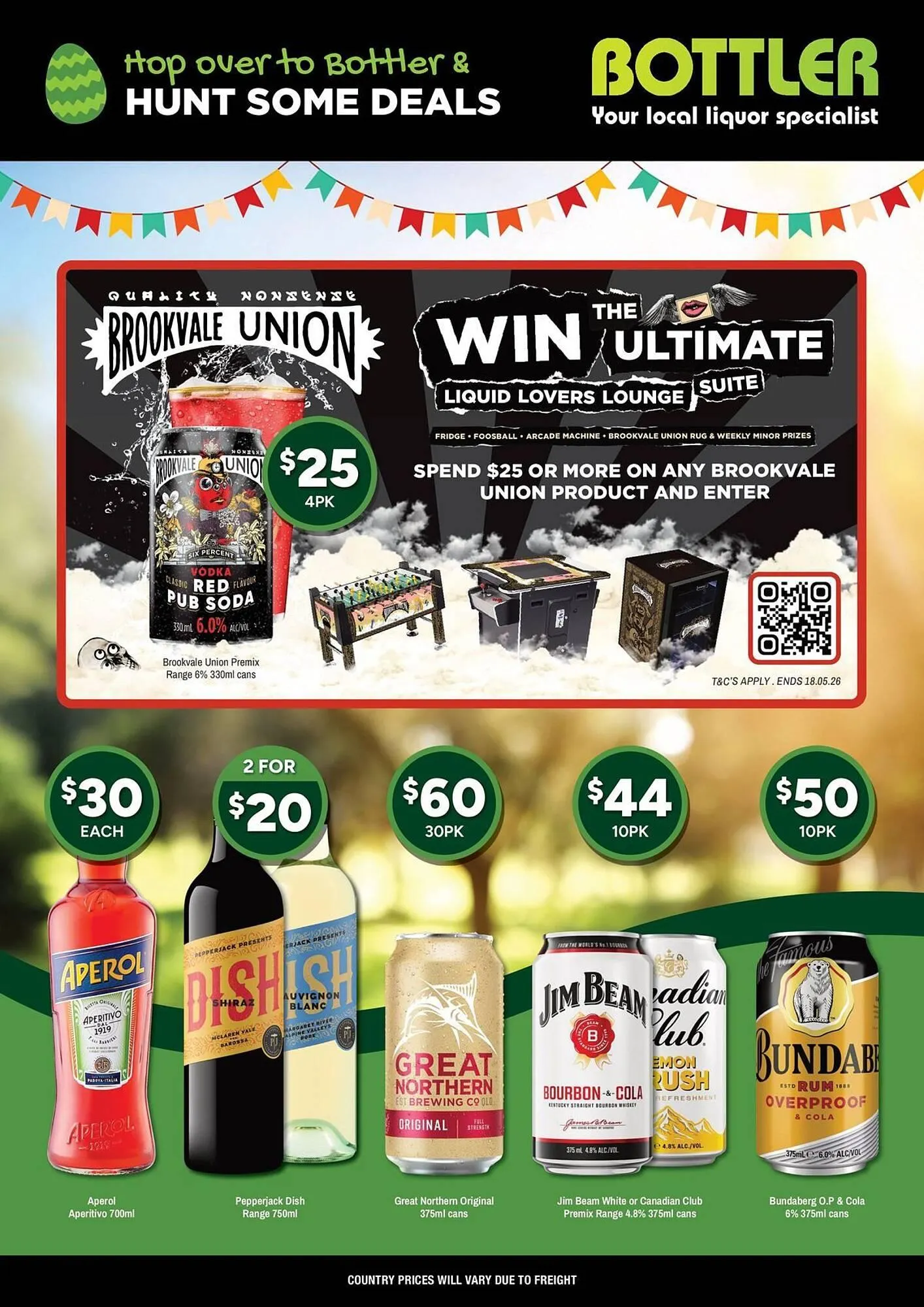 Bottler catalogue - Catalogue valid from 25 March to 7 April 2026 - page 1