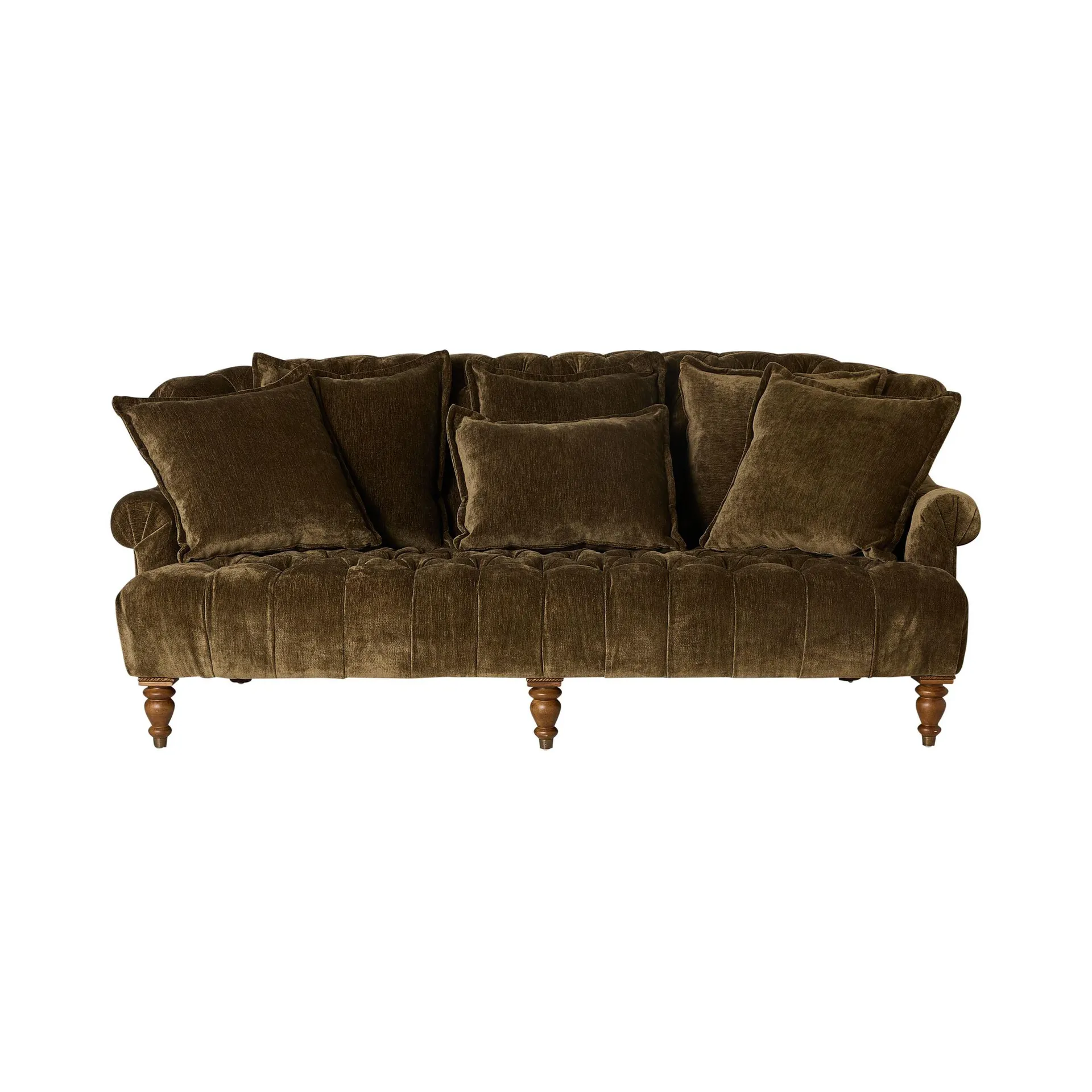 Ariane 3 Seater Sofa Khaki Green