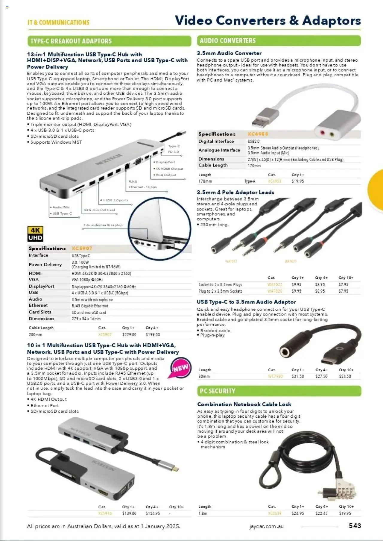 Jaycar Celebrating 40 Years in Electronics - Catalogue valid from 1 January to 29 August 2025 - page 471