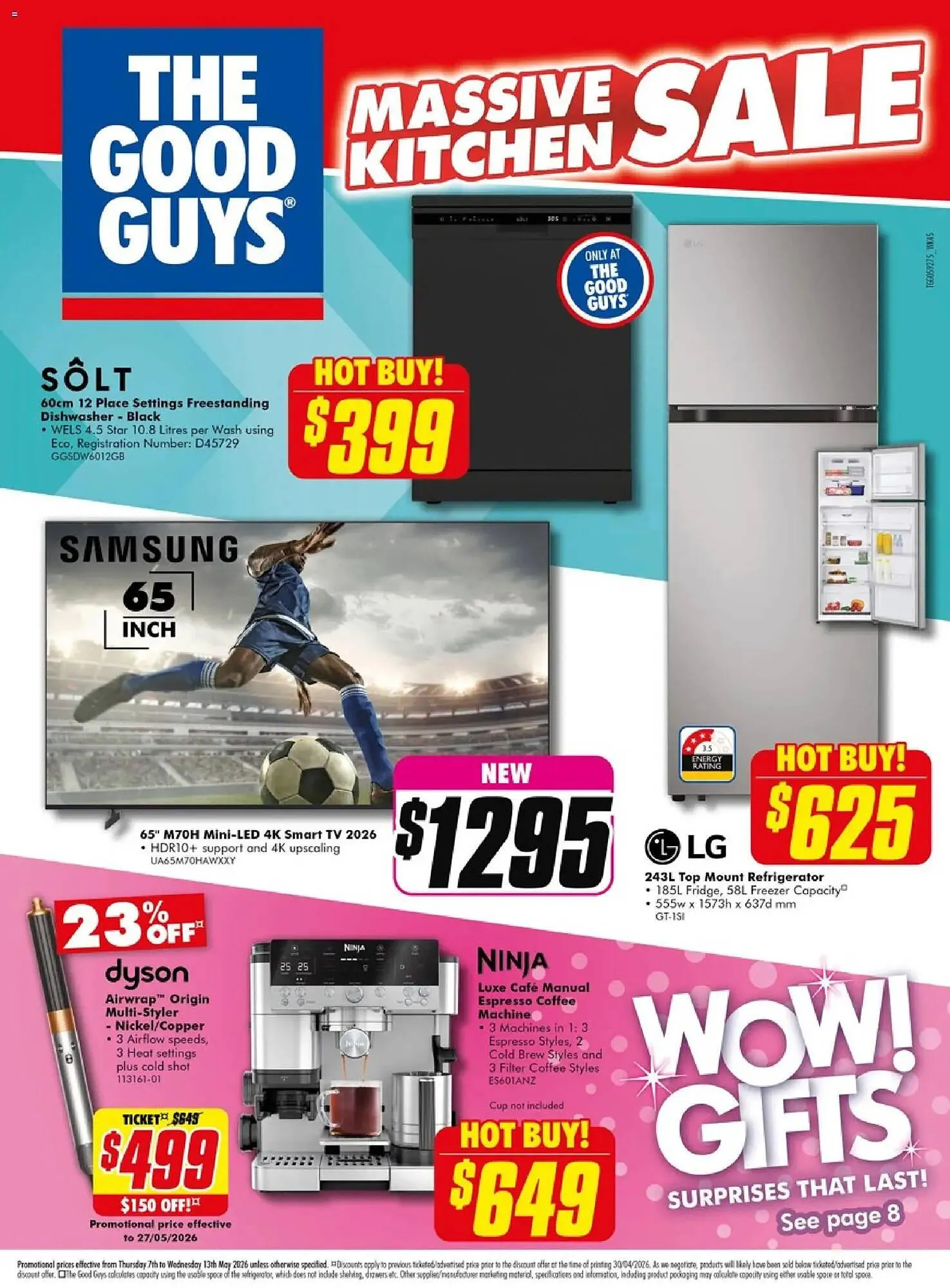 The Good Guys catalogue - Catalogue valid from 7 May to 13 May 2026 - page 1