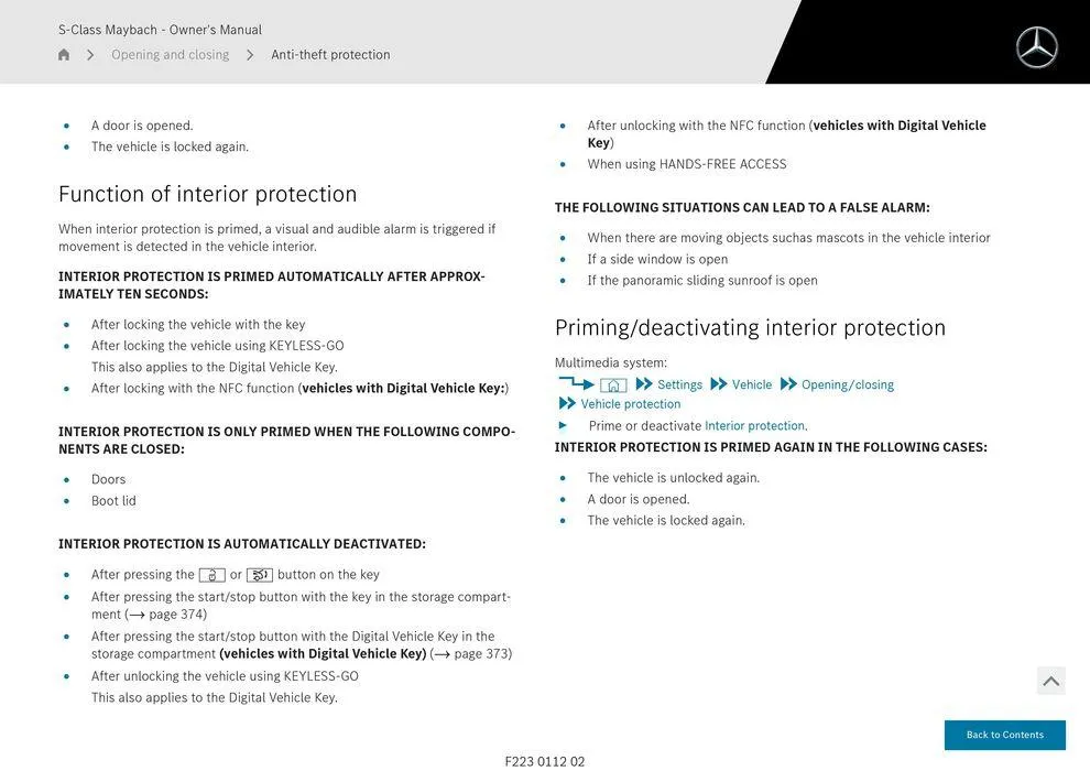 S - Class Maybach - Catalogue valid from 11 September to 11 September 2025 - page 235
