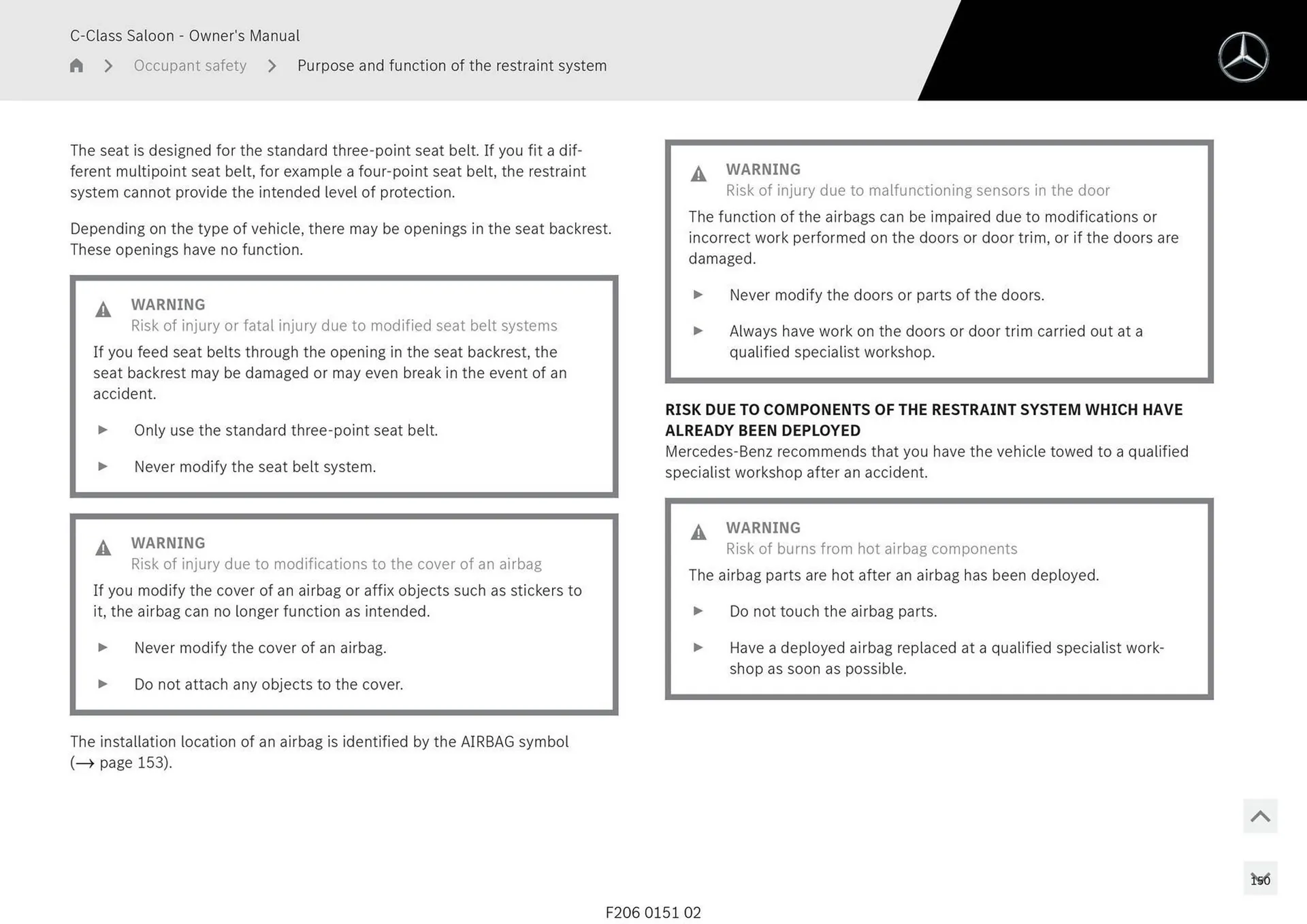 Mercedes-Benz catalogue - Catalogue valid from 28 April to 28 May 2025 - page 150