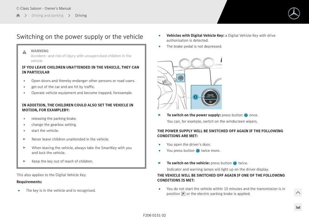 C-Class Sedan - Catalogue valid from 11 September to 11 September 2025 - page 328