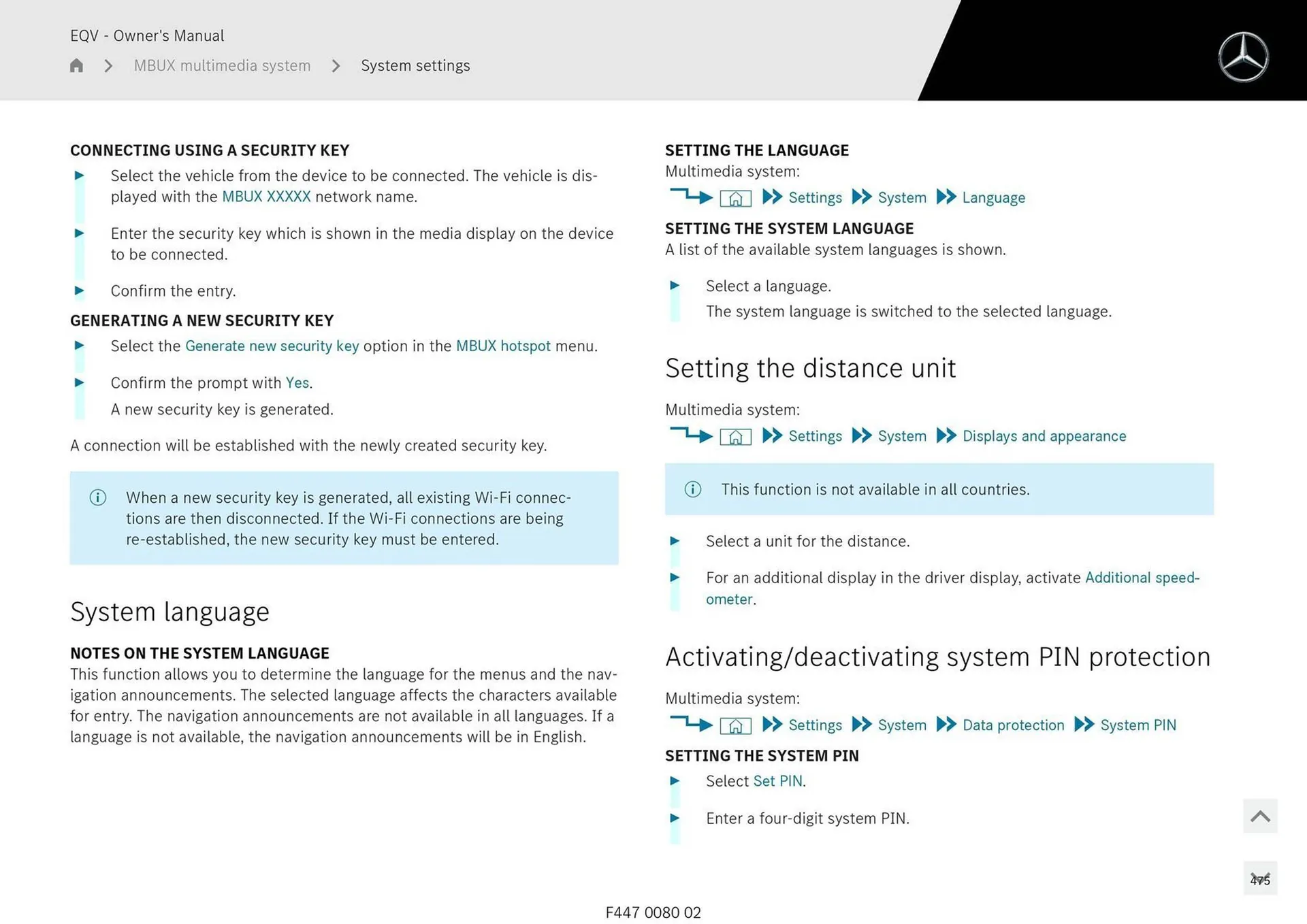 Mercedes-Benz catalogue - Catalogue valid from 11 September to 11 September 2025 - page 475