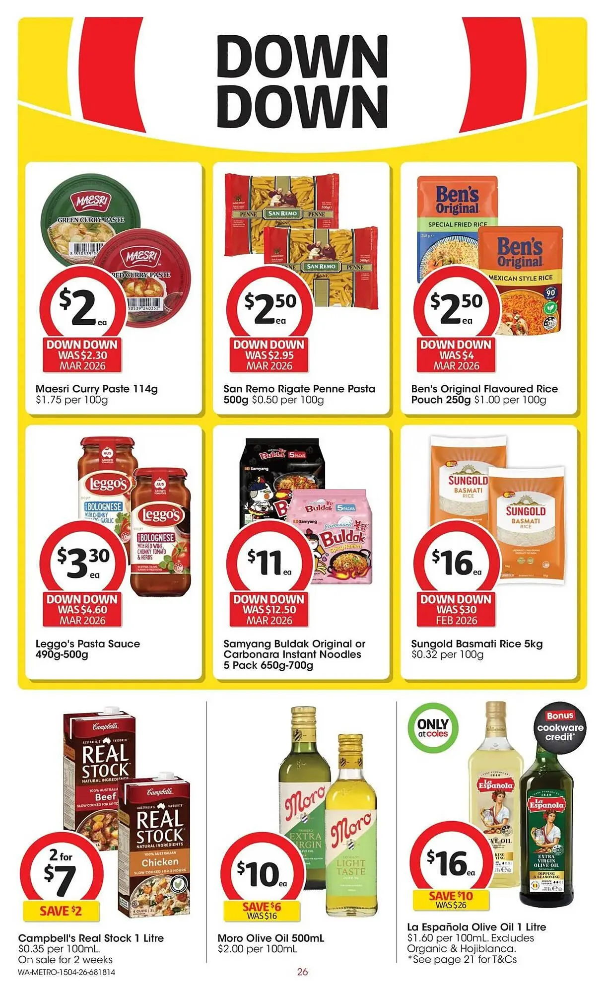 Coles catalogue - Catalogue valid from 15 April to 21 April 2026 - page 26