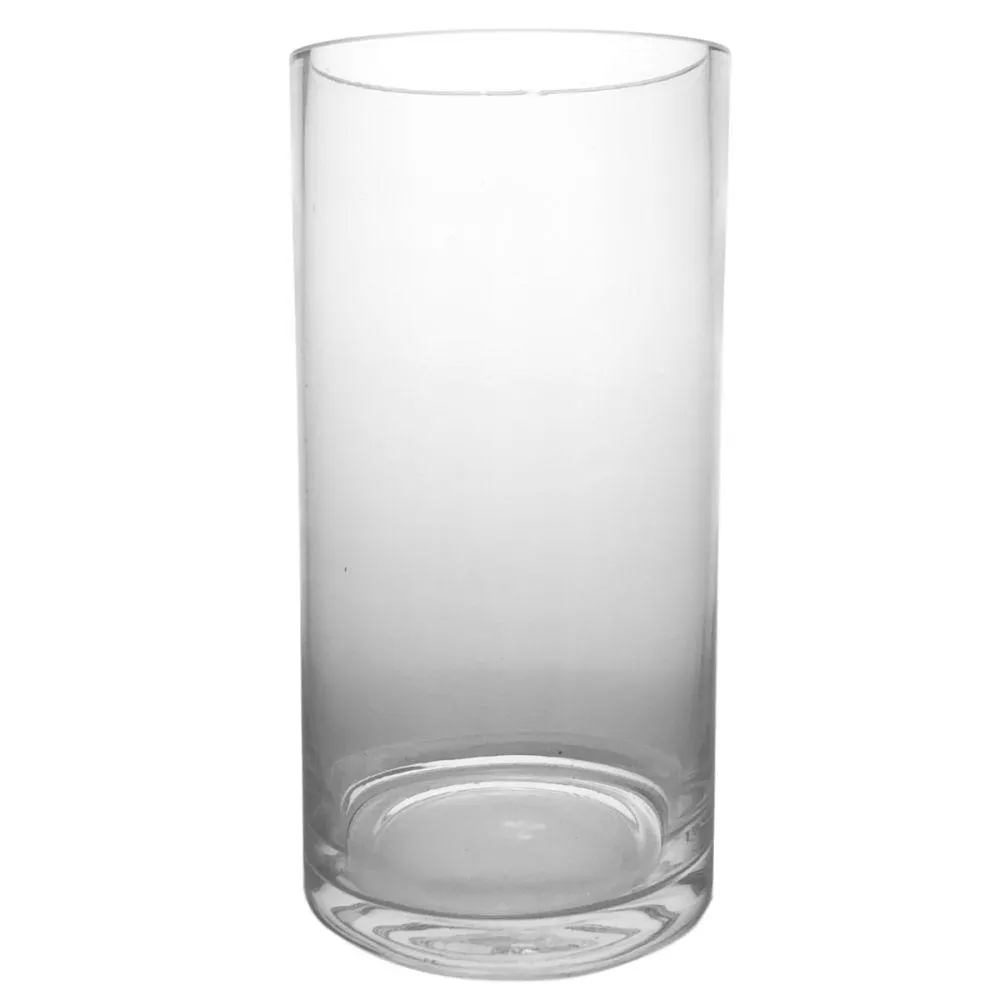 Vase Glass Cylinder 10x20cm