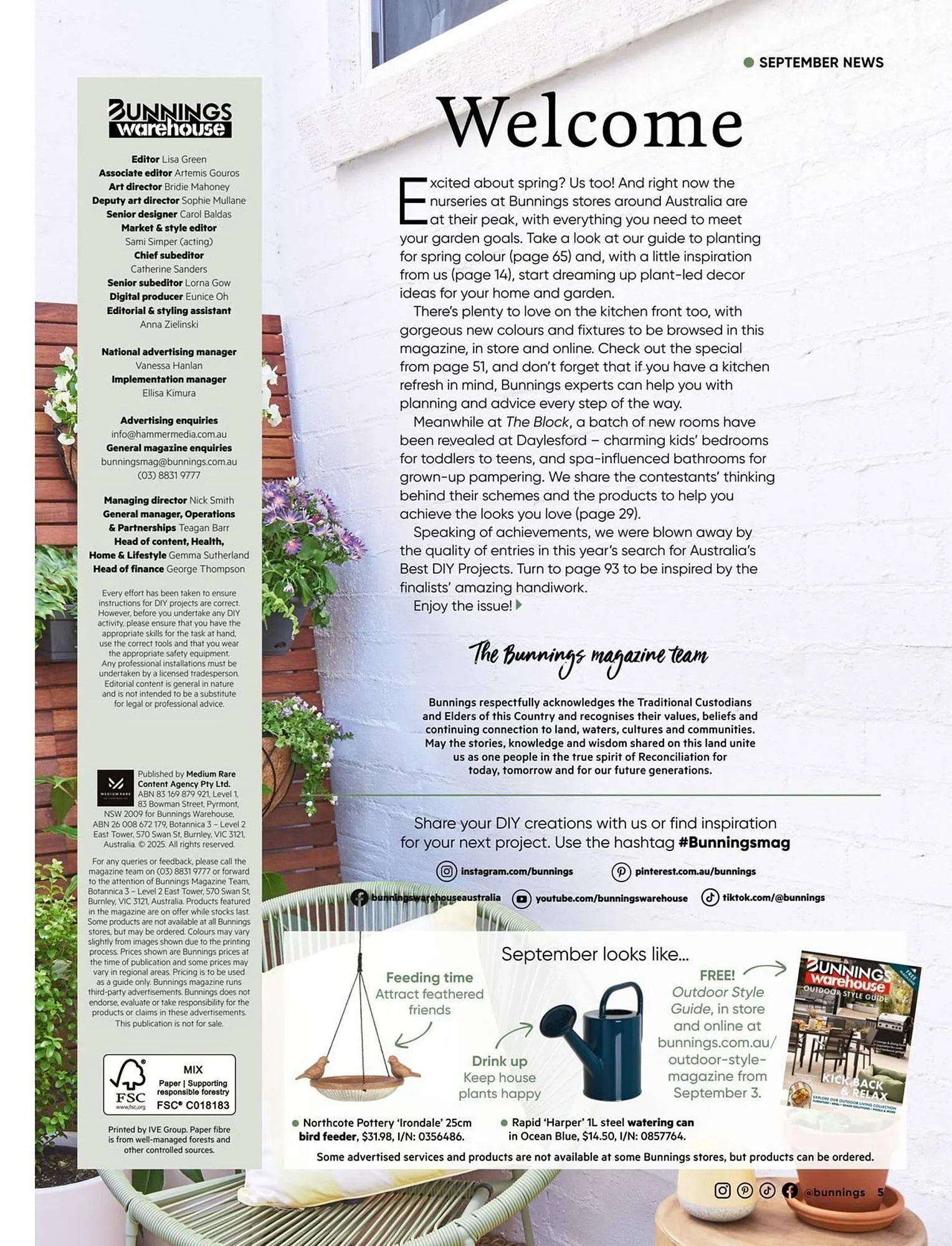 Bunnings catalogue - Catalogue valid from 1 September to 30 September 2025 - page 5