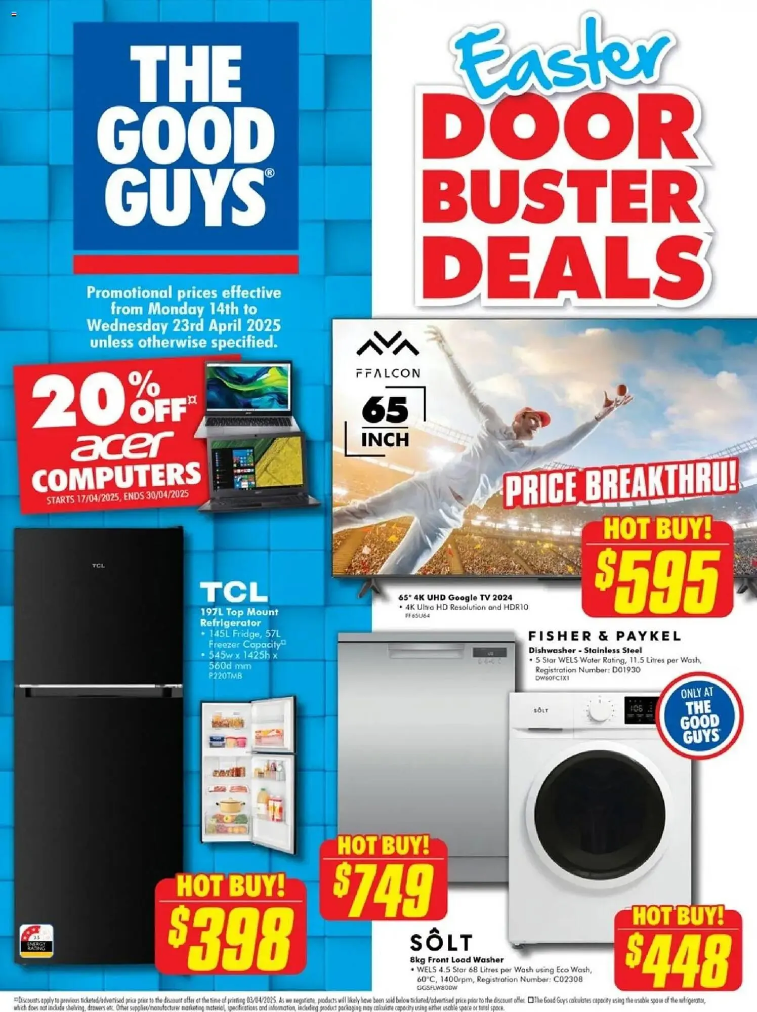 The Good Guys catalogue - Catalogue valid from 14 April to 23 April 2025 - page 32