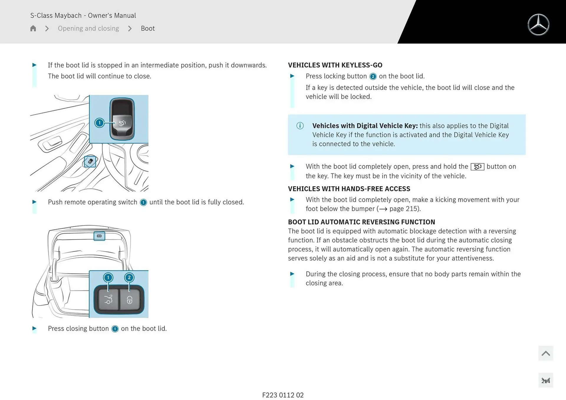 Mercedes-Benz catalogue - Catalogue valid from 1 May to 1 May 2026 - page 214