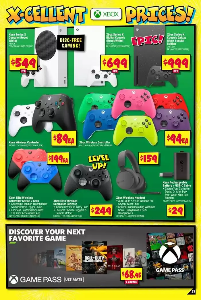 Entertainment Extravaganza! - Catalogue valid from 7 April to 20 April 2025 - page 27