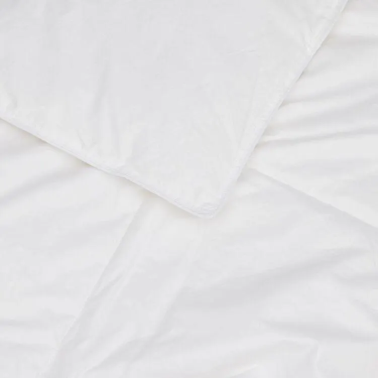 Bas Phillips 50/50 Duck Feather & Down Quilt White