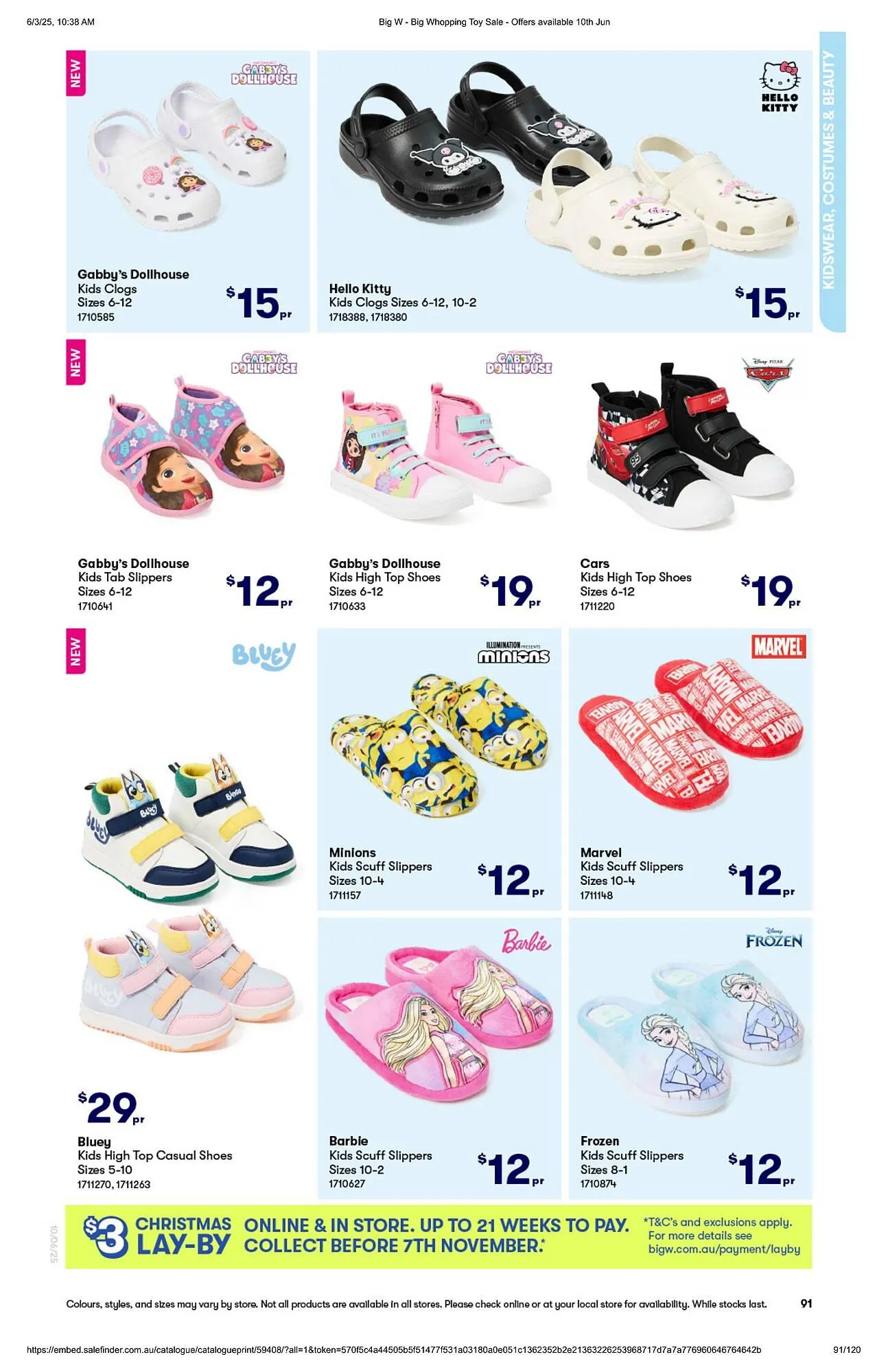 BIG W catalogue - Catalogue valid from 10 June to 9 July 2025 - page 91