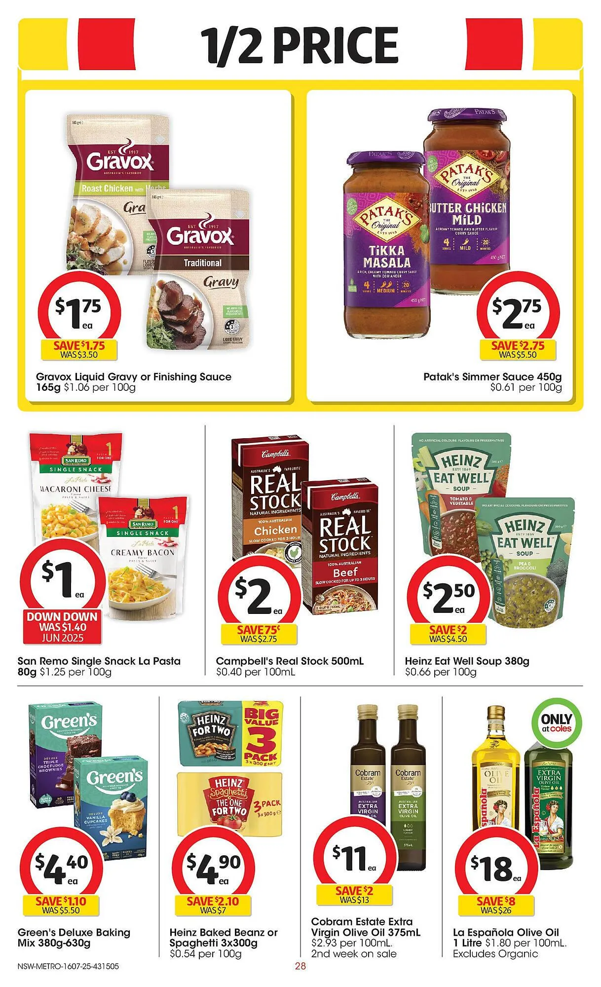 Coles catalogue - Catalogue valid from 15 July to 22 July 2025 - page 28