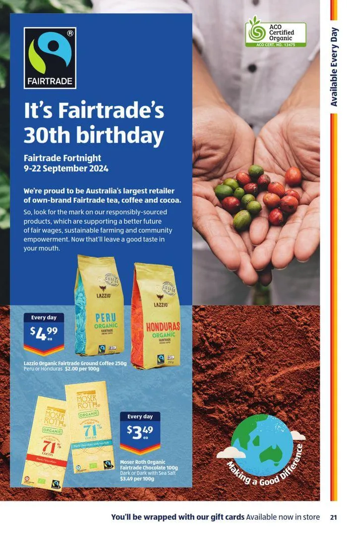 ALDI Special Buys - Catalogue valid from 28 August to 3 September 2024 - page 21