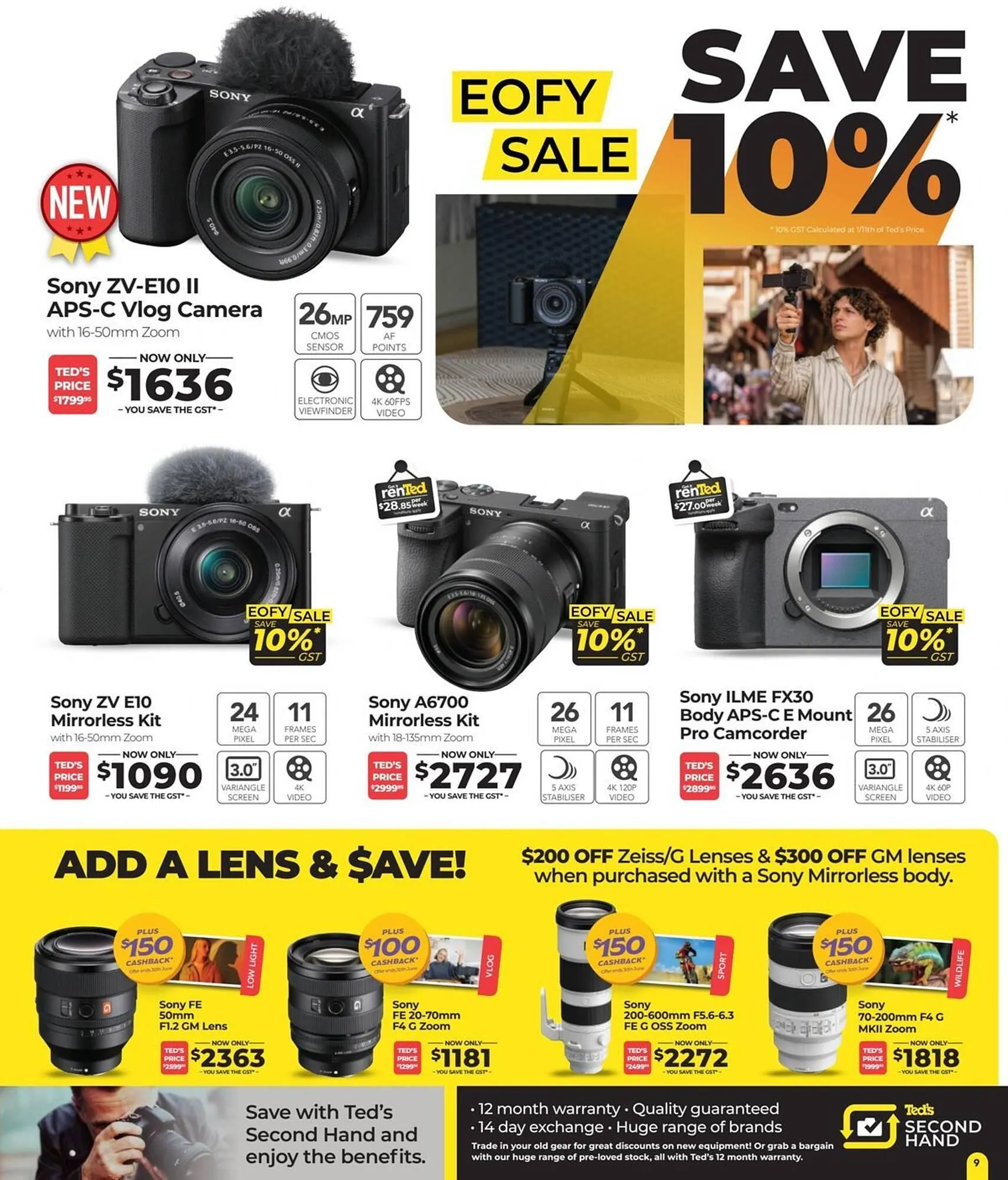 Teds Cameras catalogue - Catalogue valid from 2 June to 6 July 2025 - page 9
