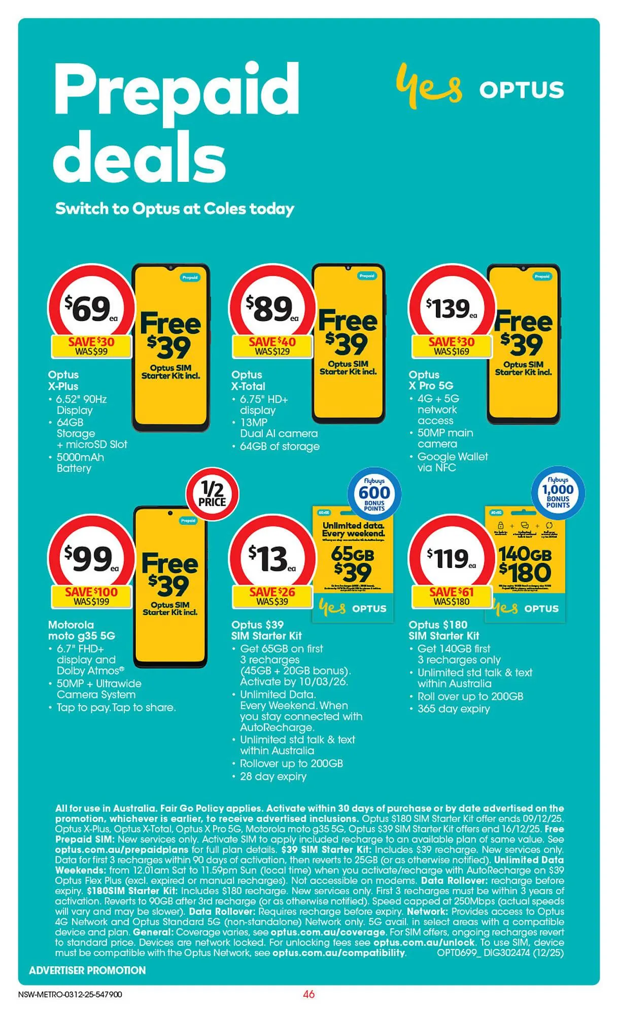 Coles catalogue - Catalogue valid from 3 December to 9 December 2025 - page 47