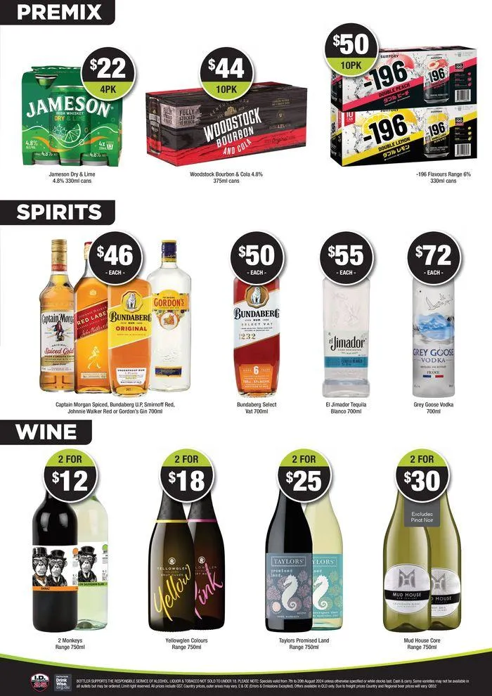 Your Local Liquor Specialist - Catalogue valid from 7 August to 20 August 2024 - page 2