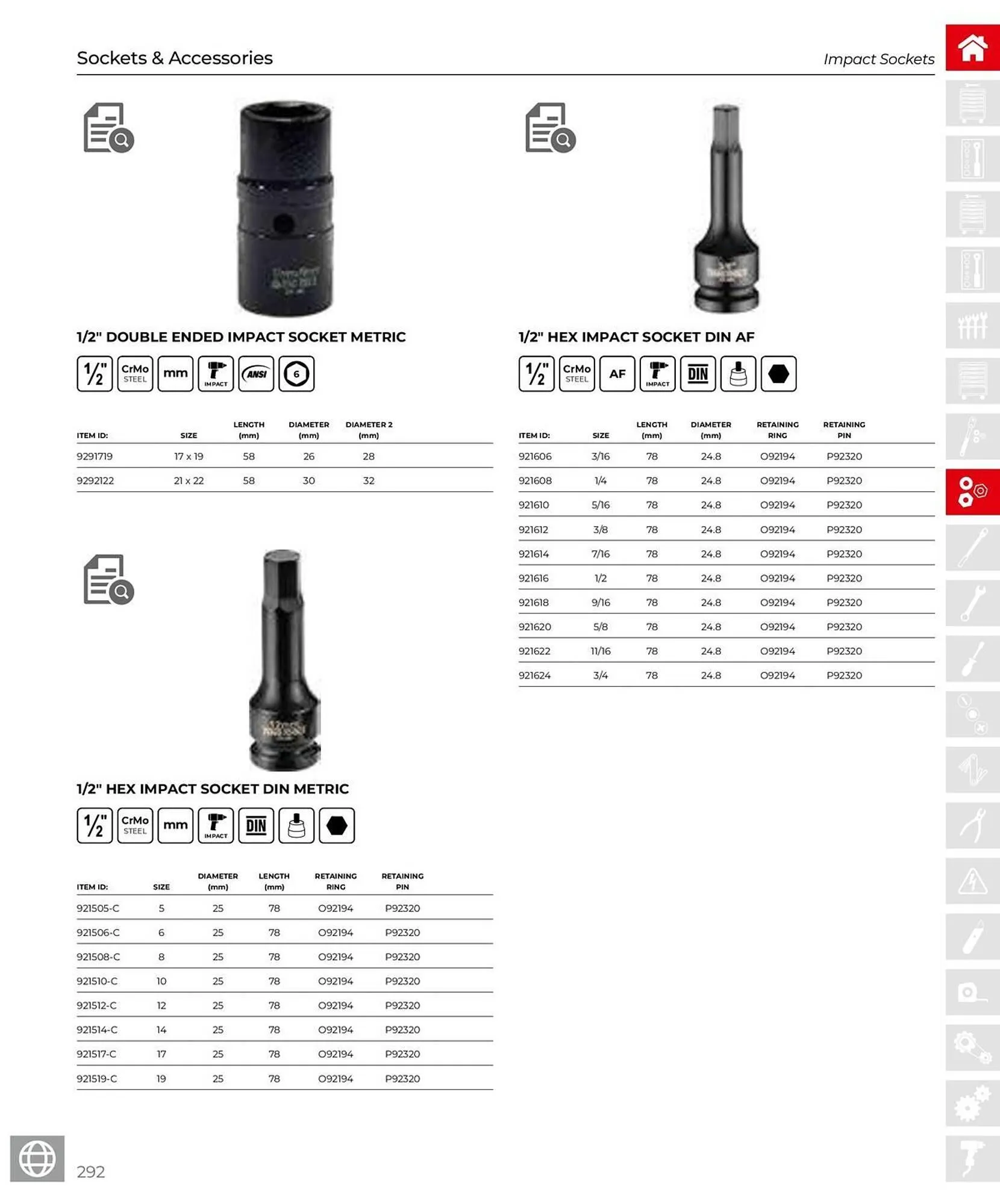 Teng Tools catalogue - Catalogue valid from 28 March to 31 December 2025 - page 293
