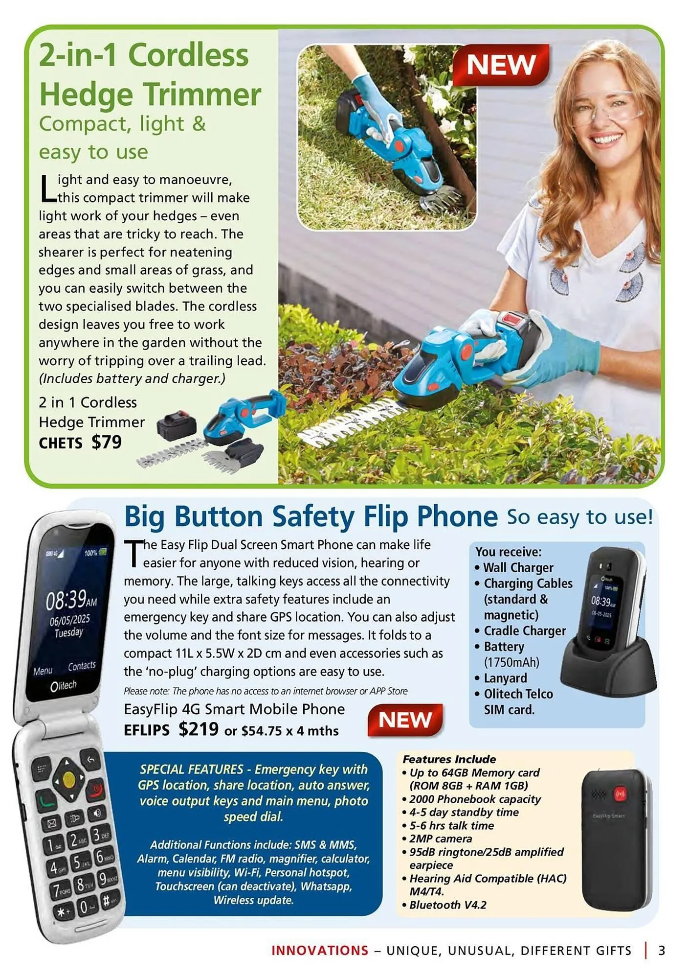 Innovations catalogue - Catalogue valid from 20 May to 31 August 2025 - page 3