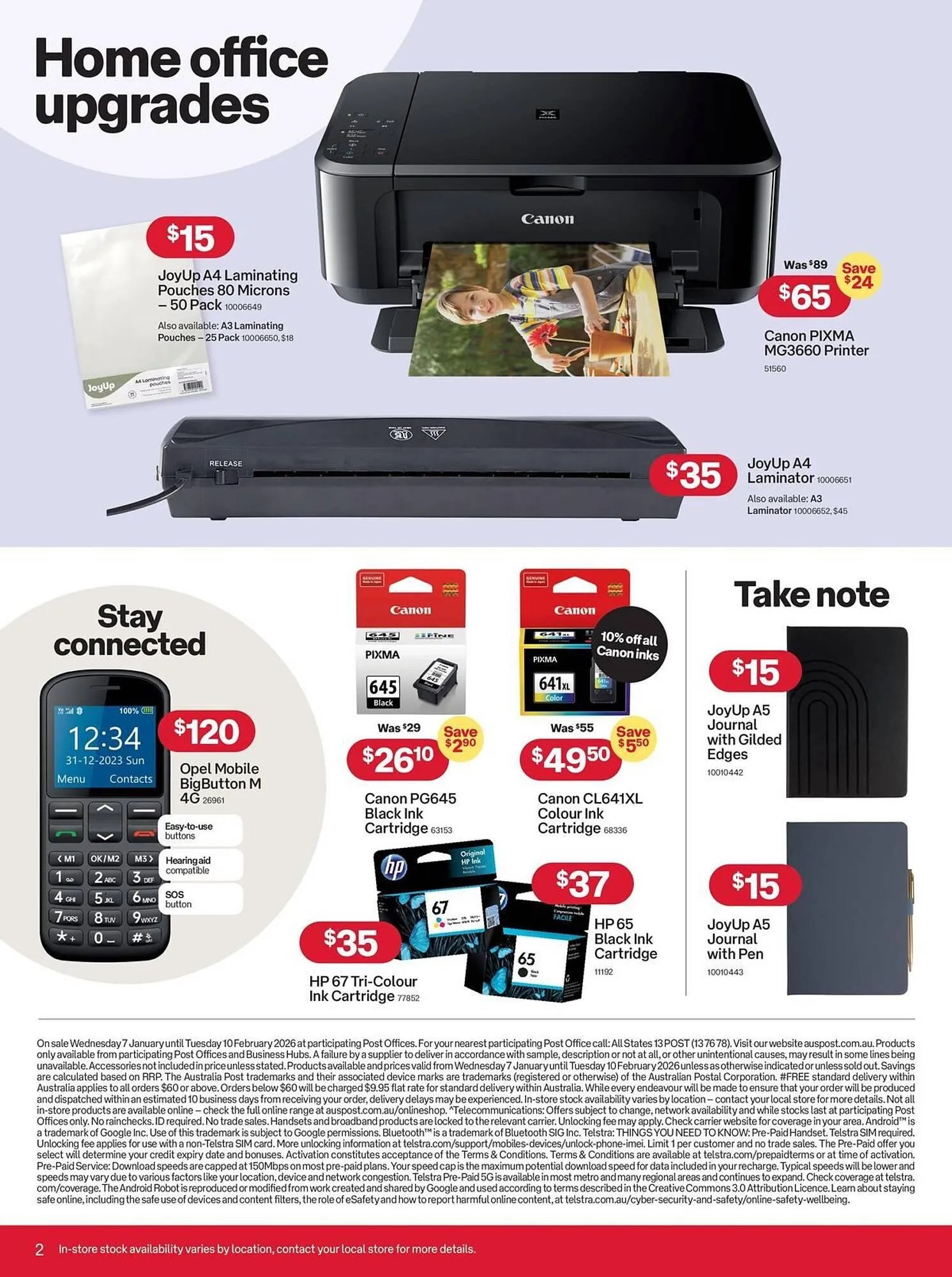 Australia Post catalogue - Catalogue valid from 7 January to 10 February 2026 - page 2