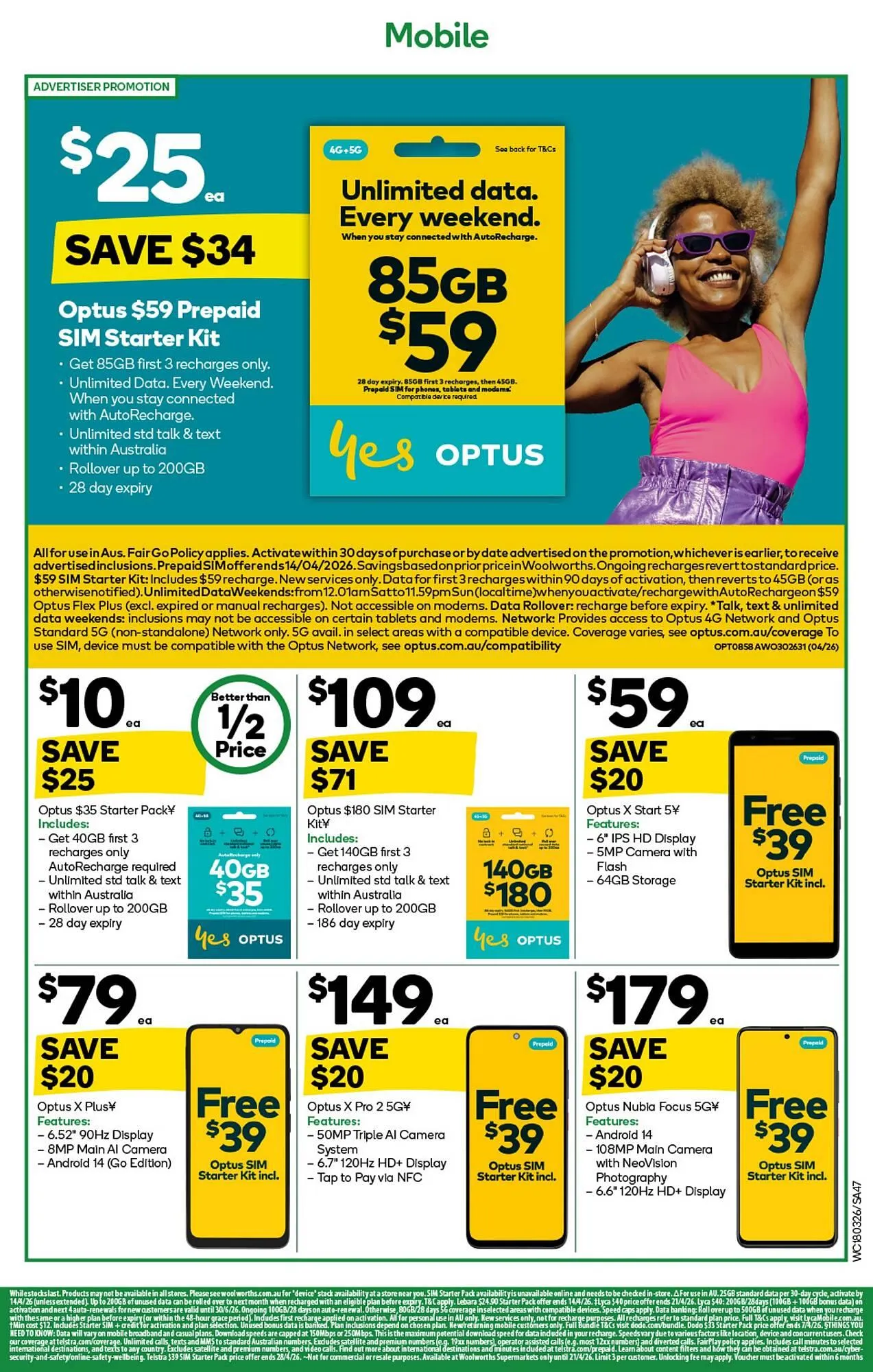 Woolworths catalogue - Catalogue valid from 1 April to 7 April 2026 - page 47