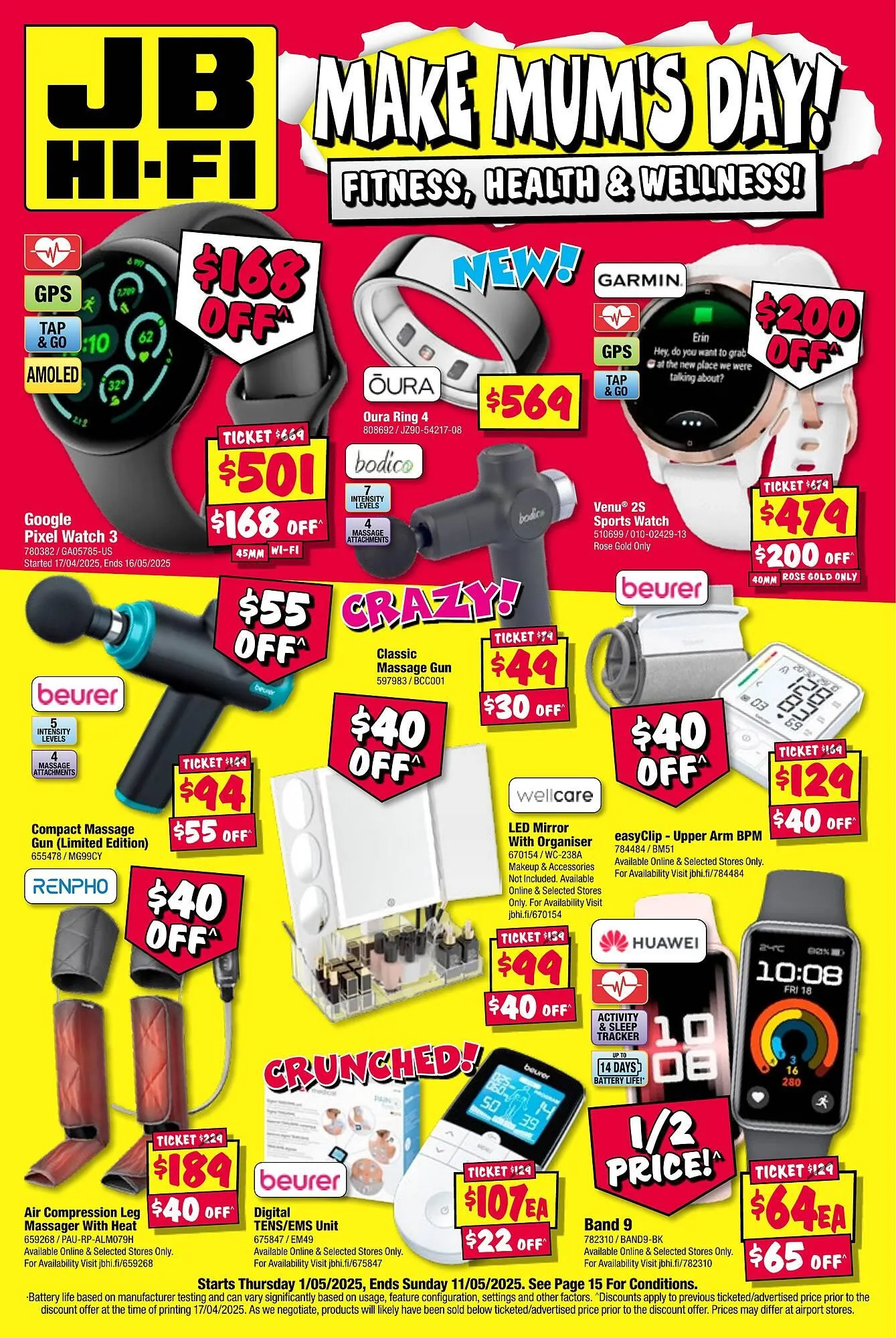 JB Hi-Fi catalogue - Catalogue valid from 1 May to 11 May 2025 - page 1