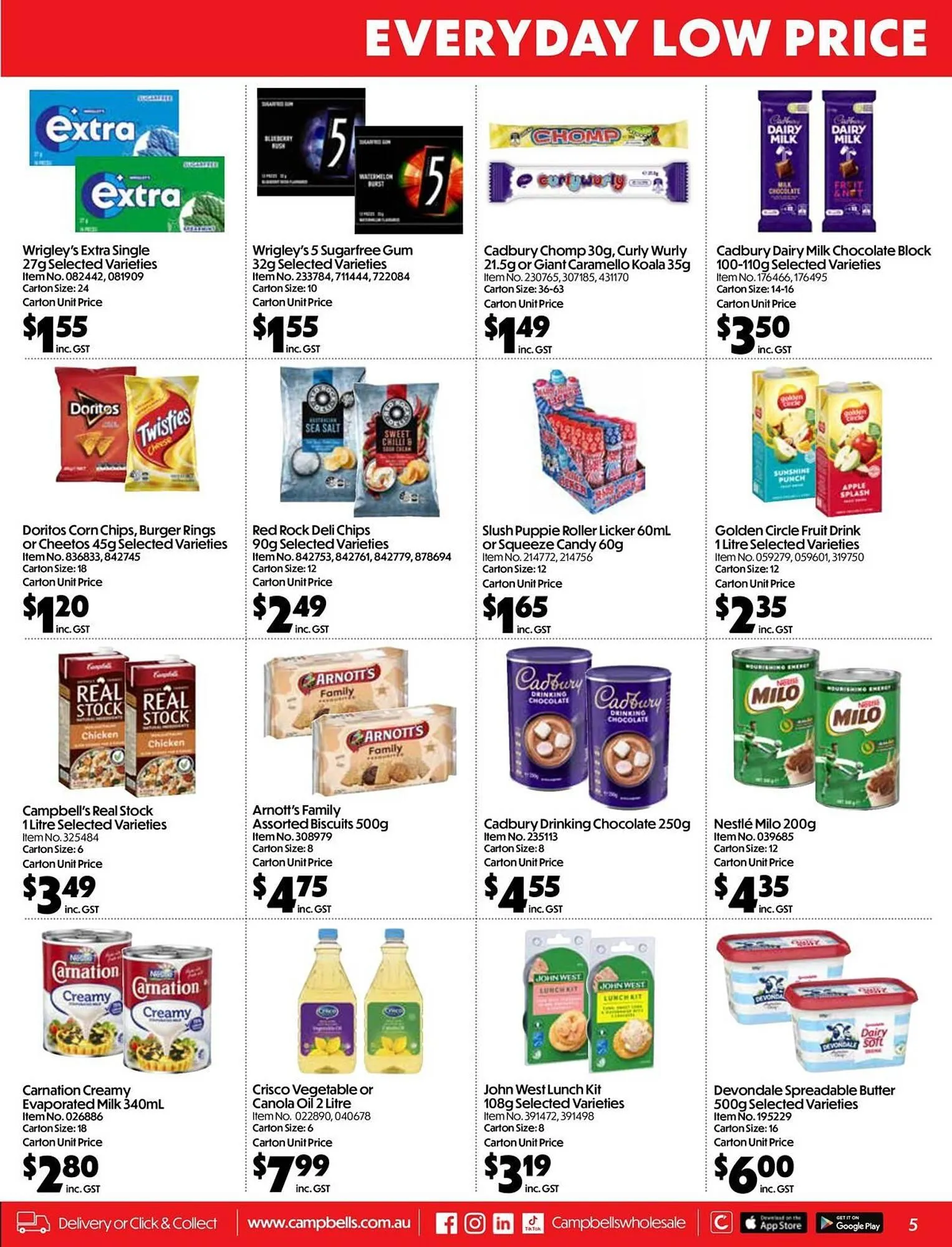 Campbells Wholesale catalogue - Catalogue valid from 29 December to 25 January 2026 - page 5