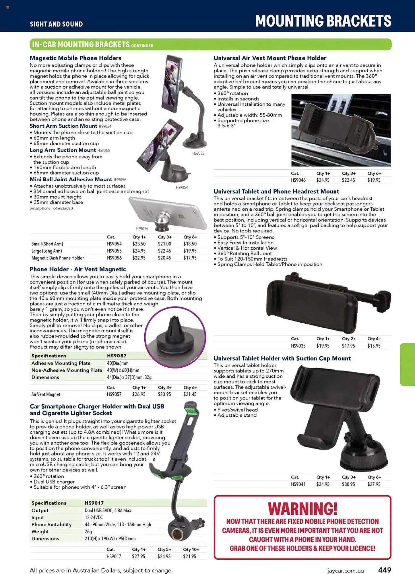 Jaycar Electronics catalogue - Catalogue valid from 8 July to 9 July 2026 - page 449