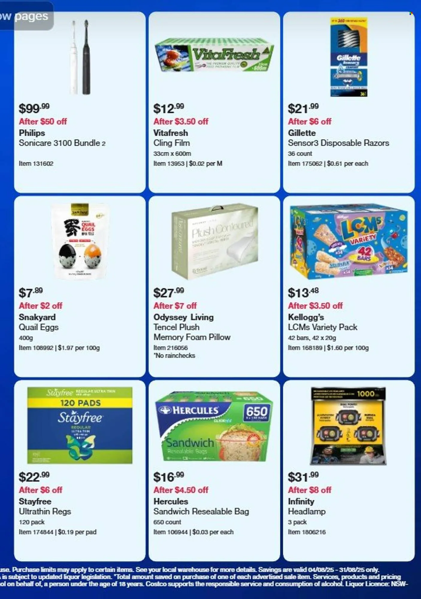 Costco catalogue - Catalogue valid from 4 August to 31 August 2025 - page 6