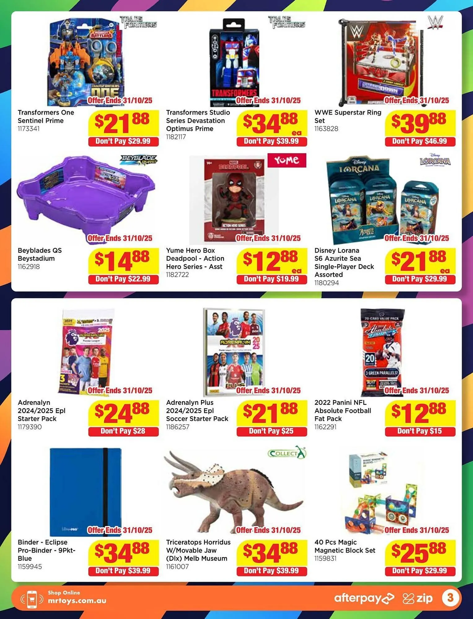 Mr Toys catalogue - Catalogue valid from 20 October to 31 October 2025 - page 3